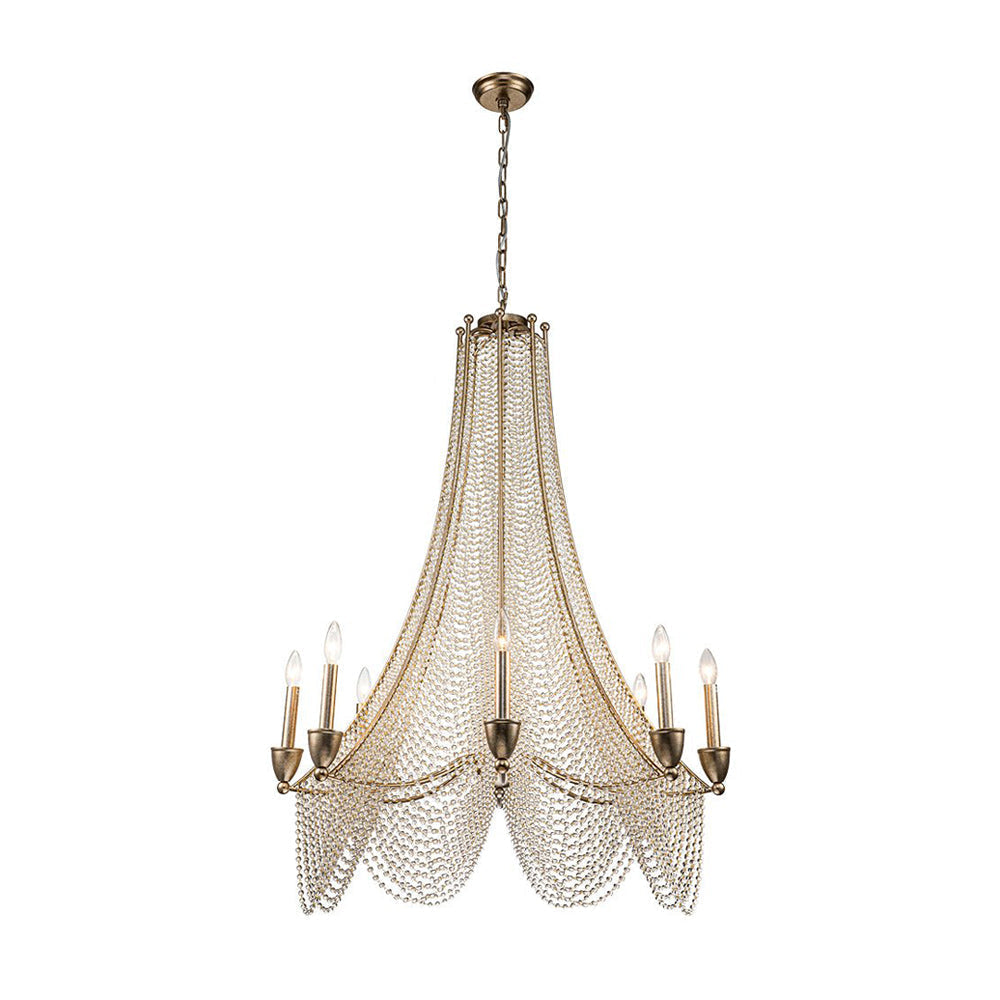 Zoruvyn Postmodern Luxury Crystal Chandelier - Lamp Copper