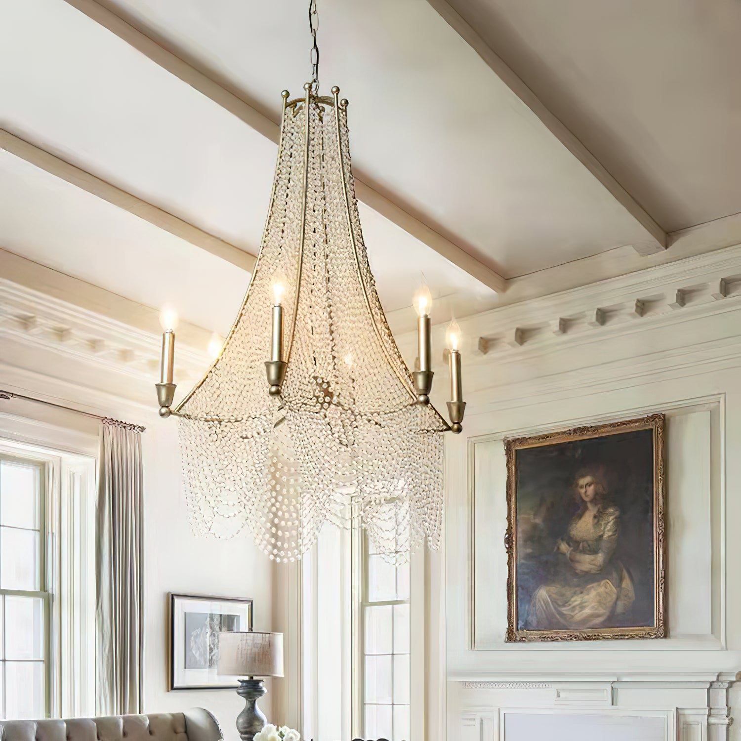 Zoruvyn Postmodern Luxury Crystal Chandelier - Lamp Copper