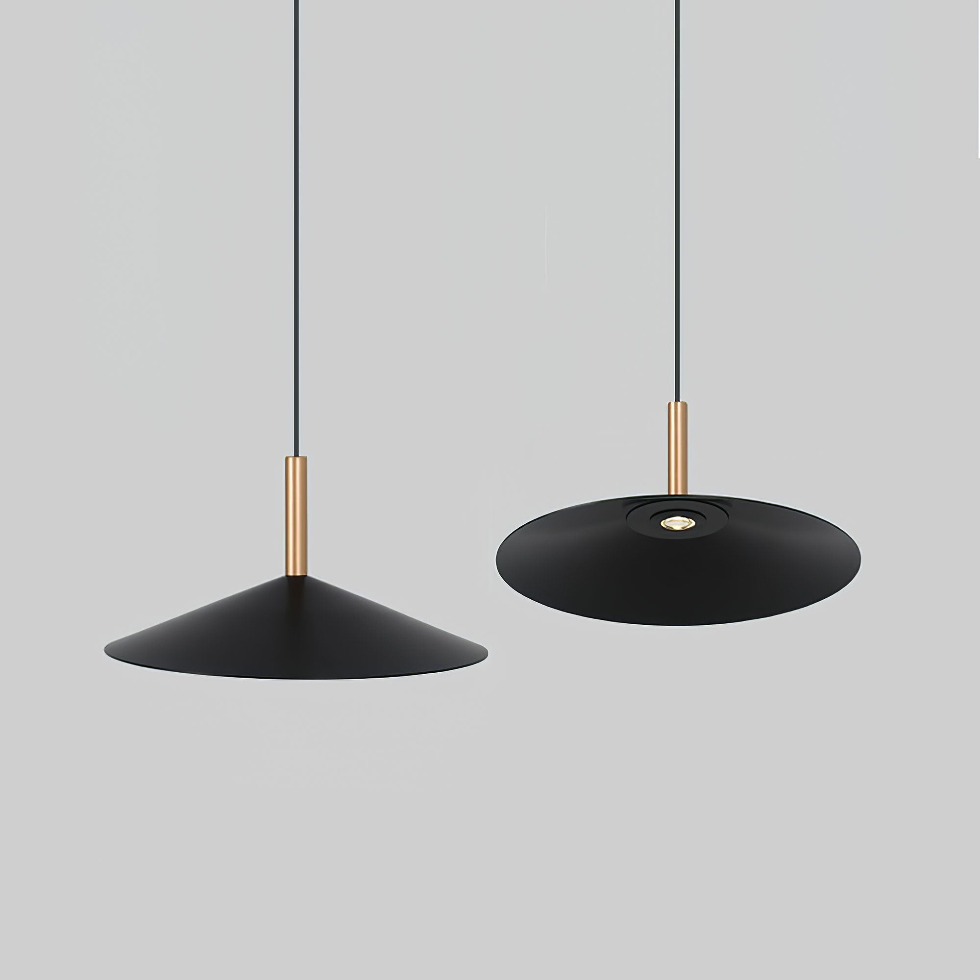 Vezoror Conical Metal Pendant Light - Letslighting