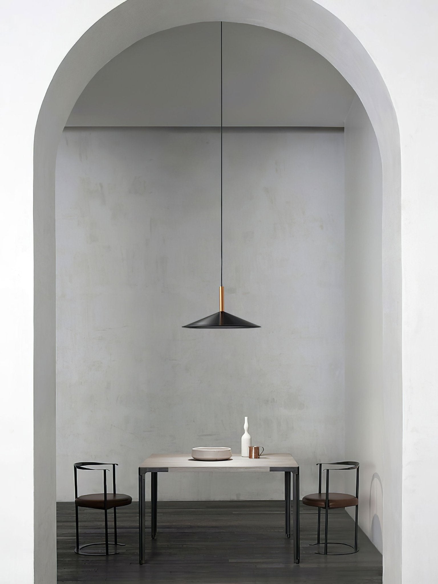 Vezoror Conical Metal Pendant Light - Letslighting