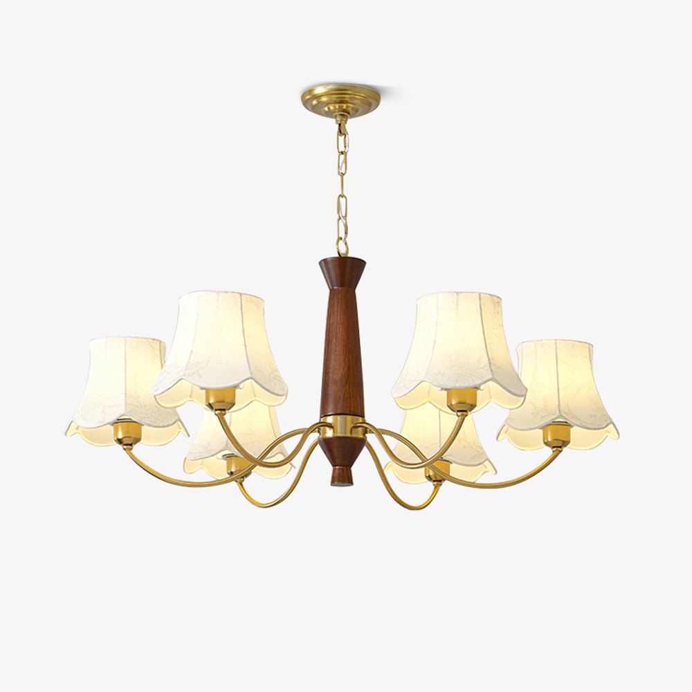 Alyssa Fabric Chandelier - Letslighting