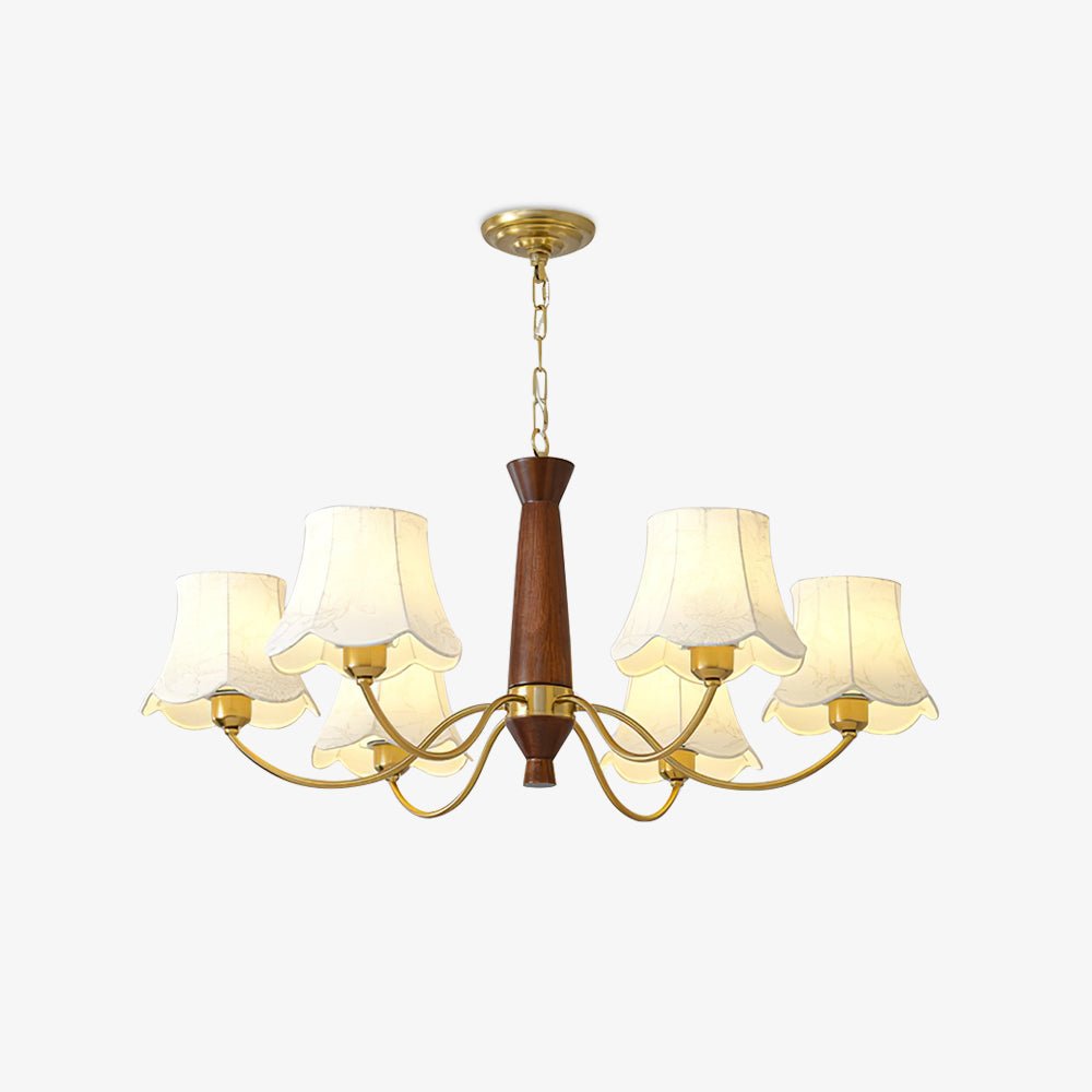 Alyssa Fabric Chandelier - Letslighting