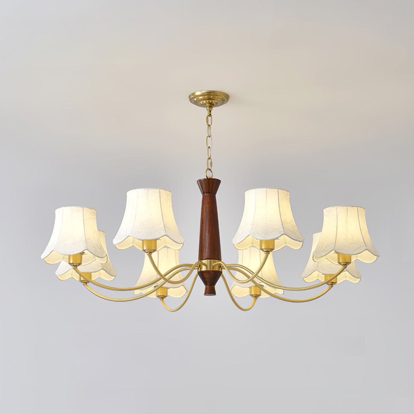 Alyssa Fabric Chandelier - Letslighting