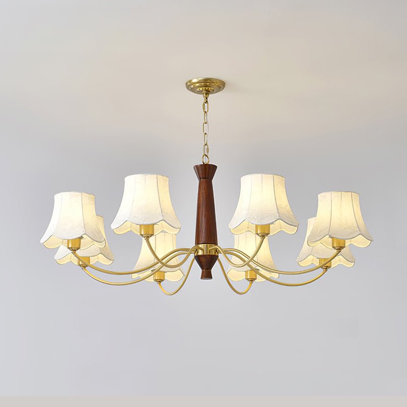 Alyssa Fabric Chandelier - Letslighting