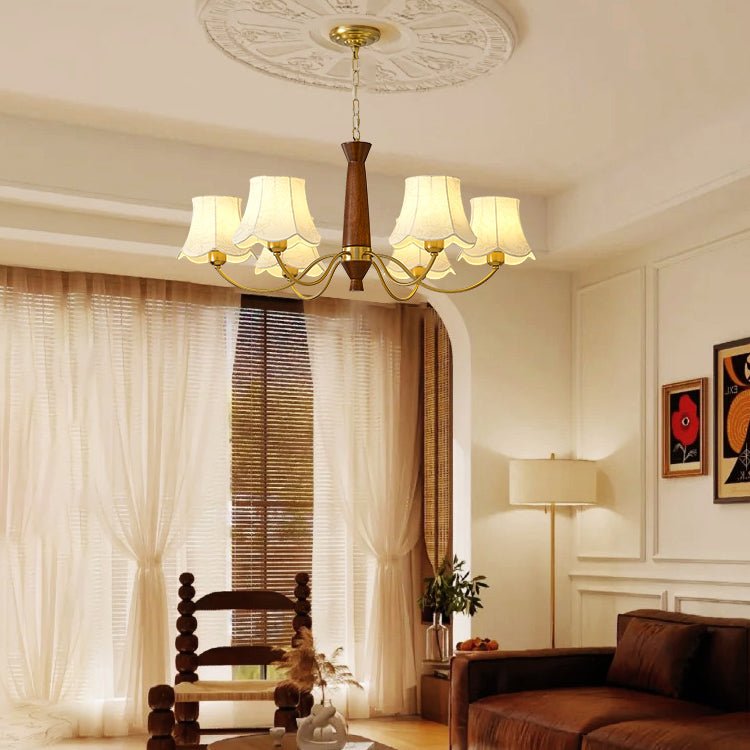 Alyssa Fabric Chandelier - Letslighting