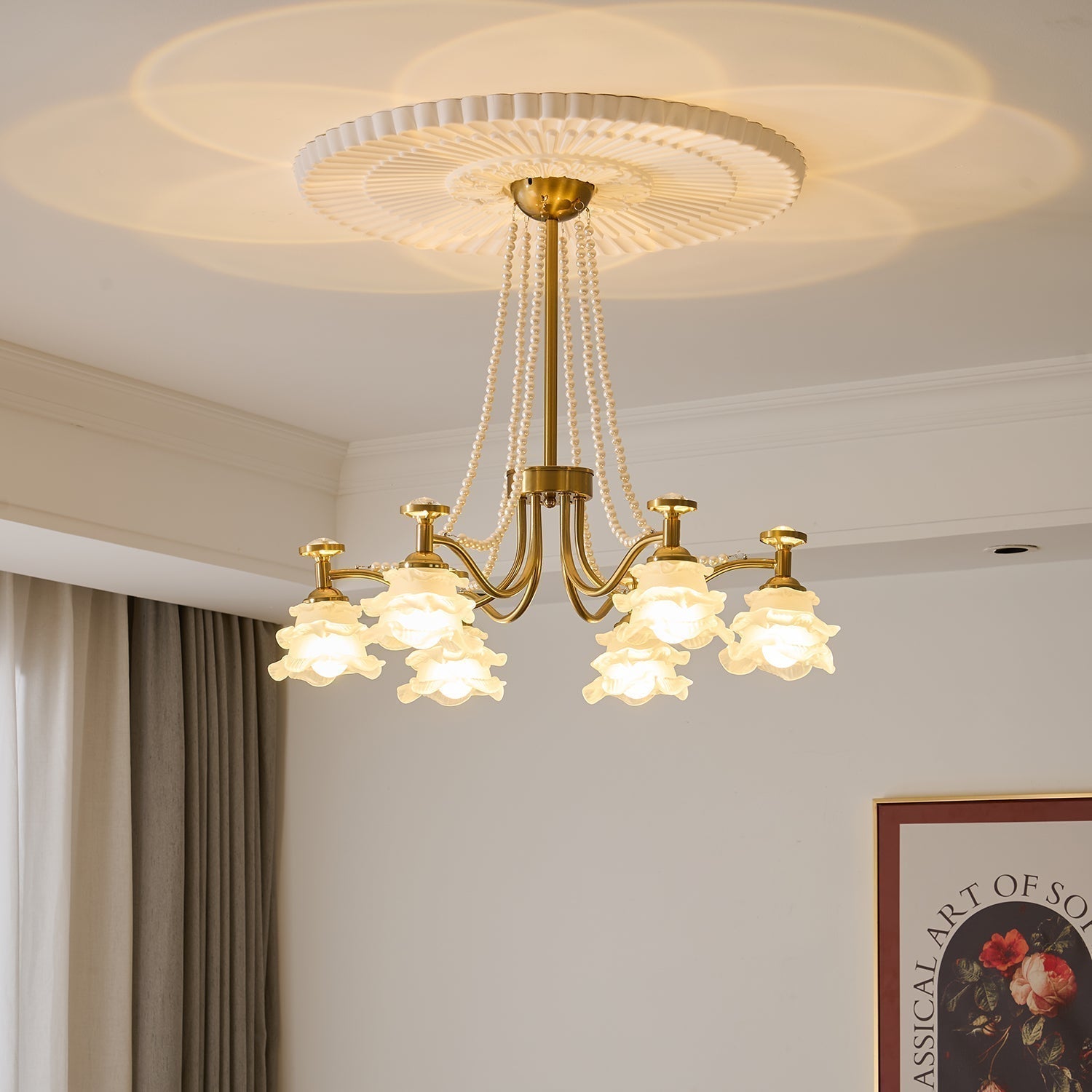 Amaris Rose Chandelier - Letslighting