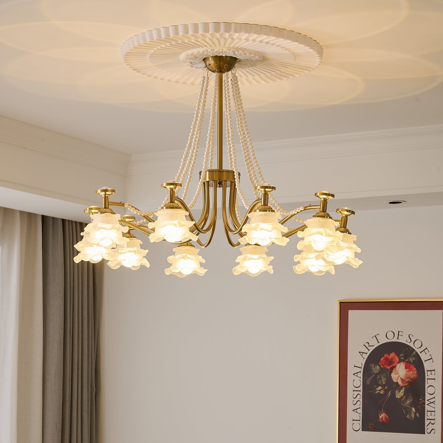 Amaris Rose Chandelier - Letslighting