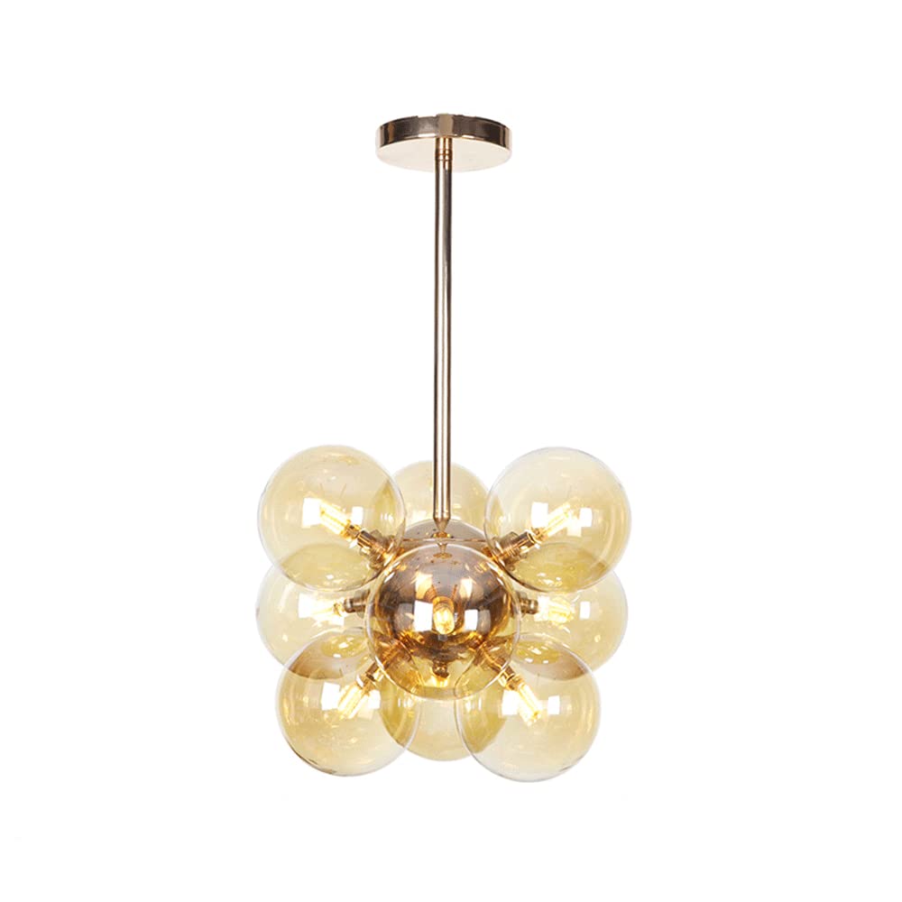 Valentina Minimalista Esférico Lámpara Colgante Metal/Vidrio Dormitorio