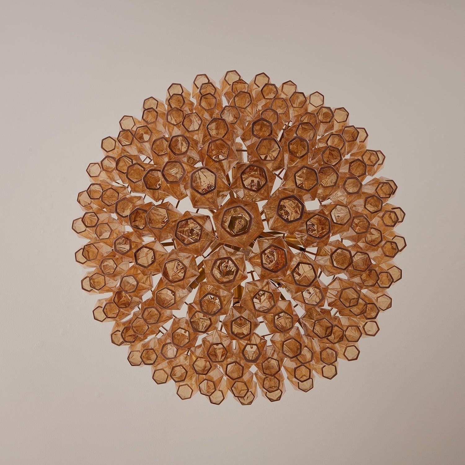 Aurora Chandelier Amber Empire Prism - Letslighting