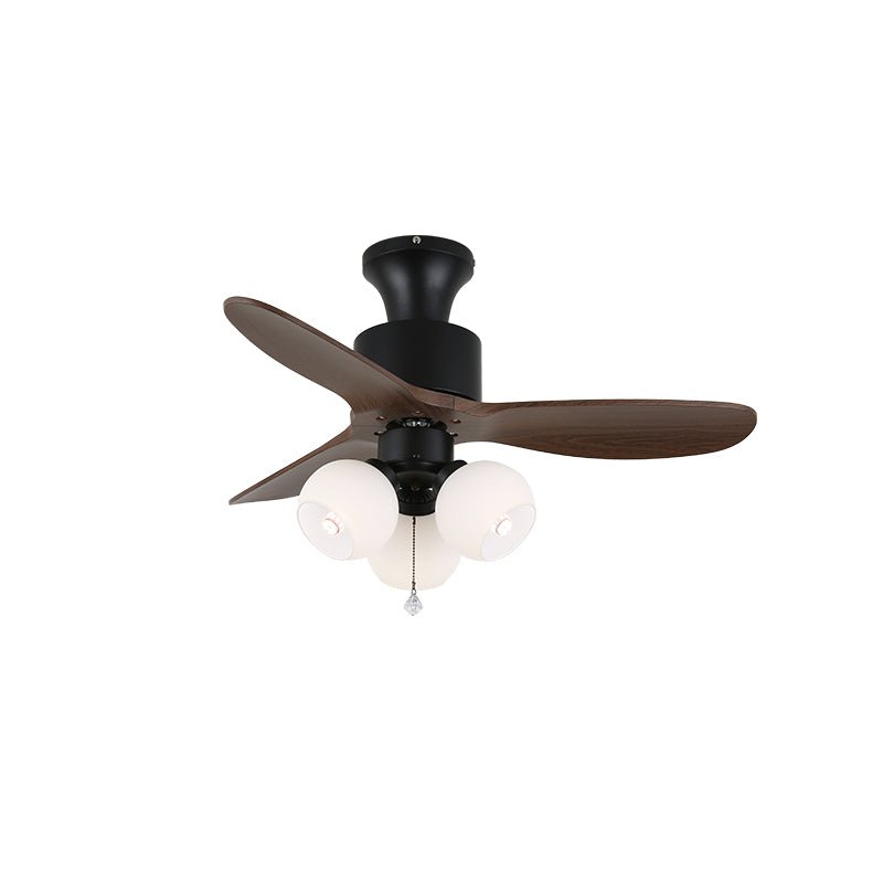 Ventilador de Techo Veloria con pantalla naranja