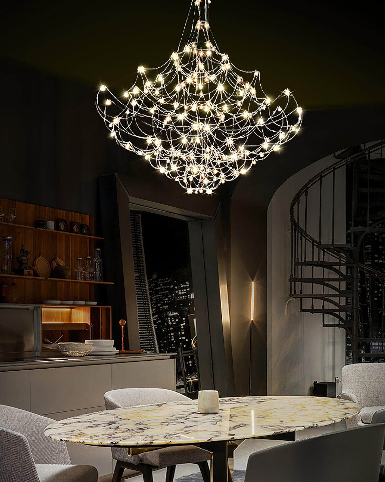 Amos Light Group Chandelier - Letslighting
