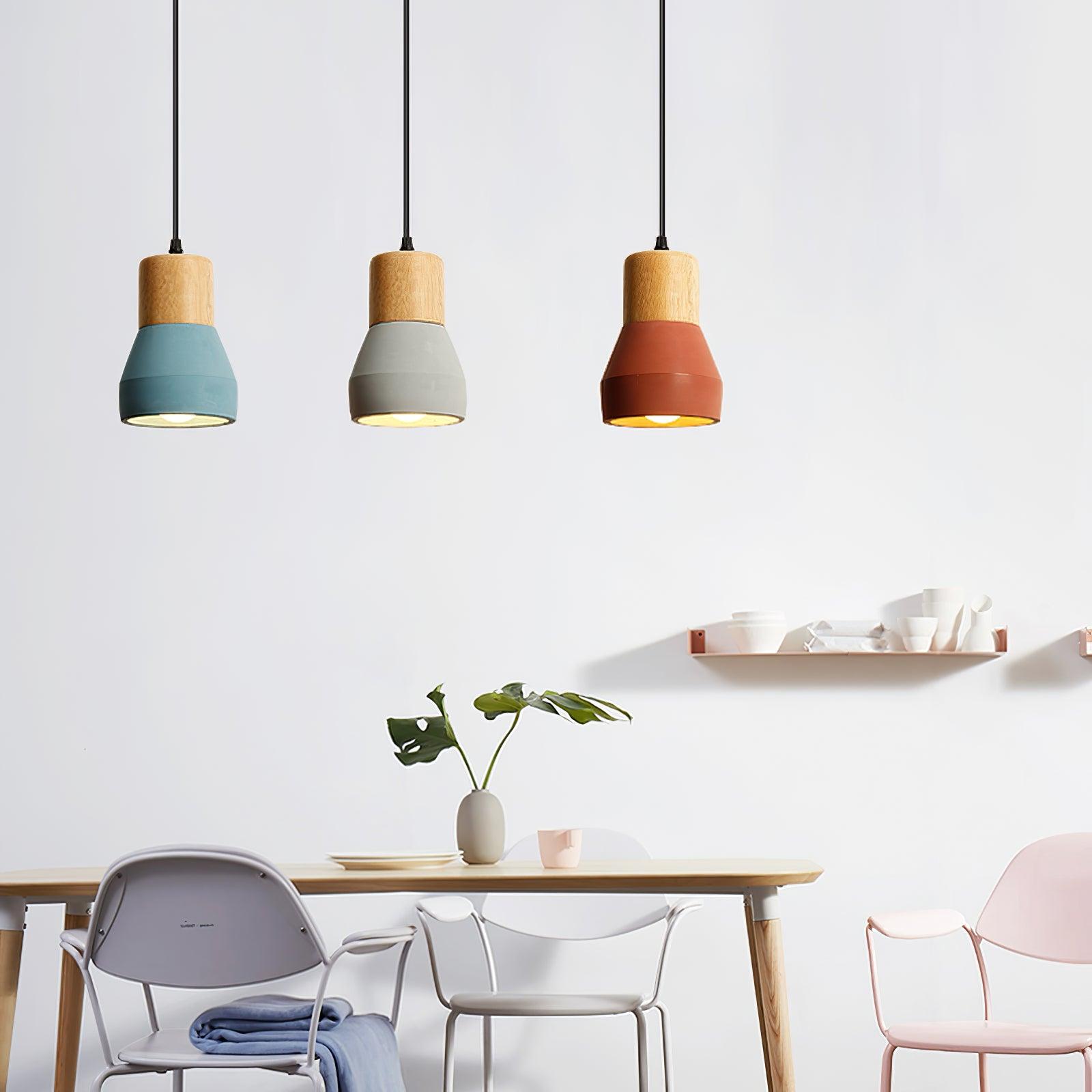 Andenon Cement Pendant Light - Letslighting