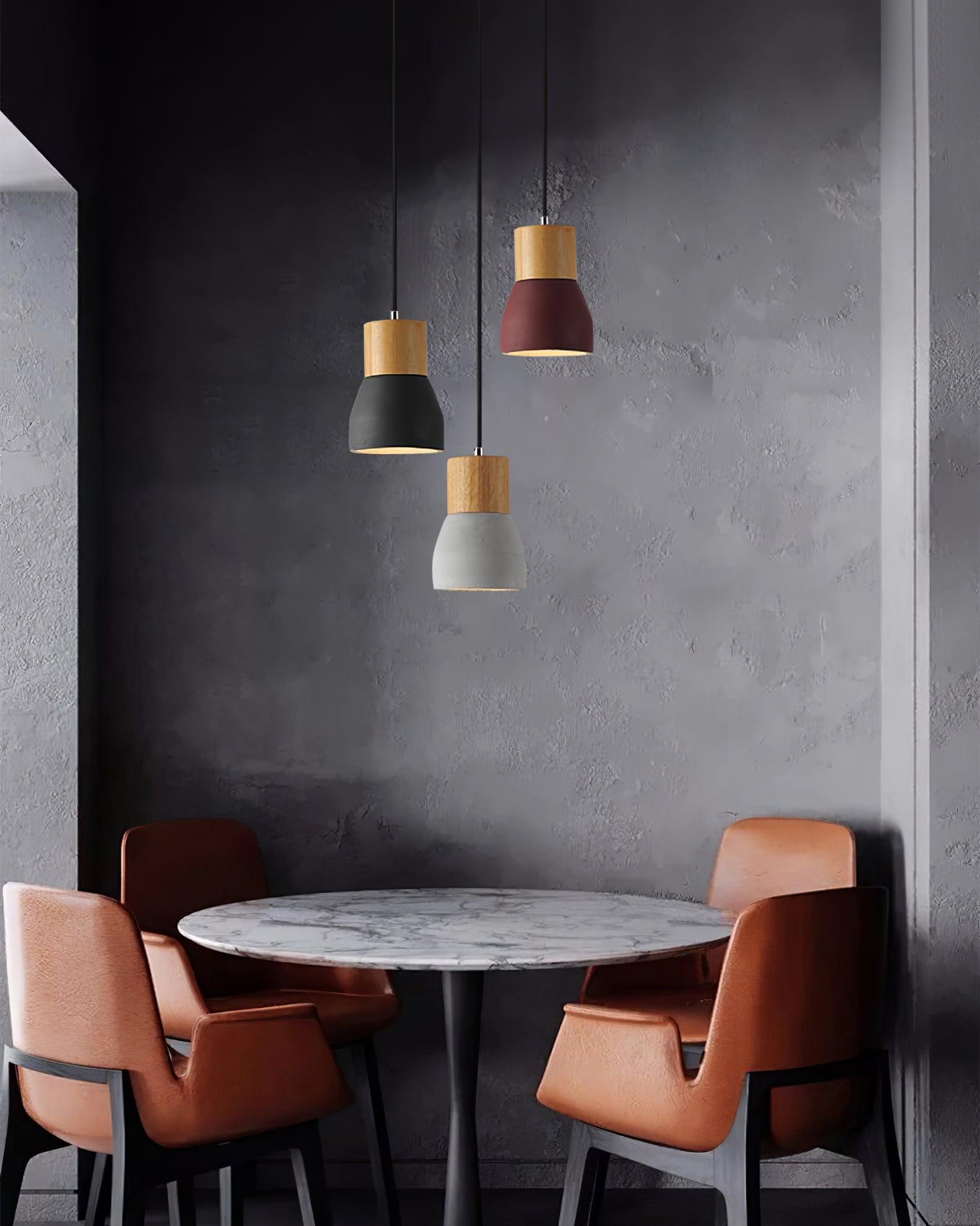 Andenon Cement Pendant Light - Letslighting