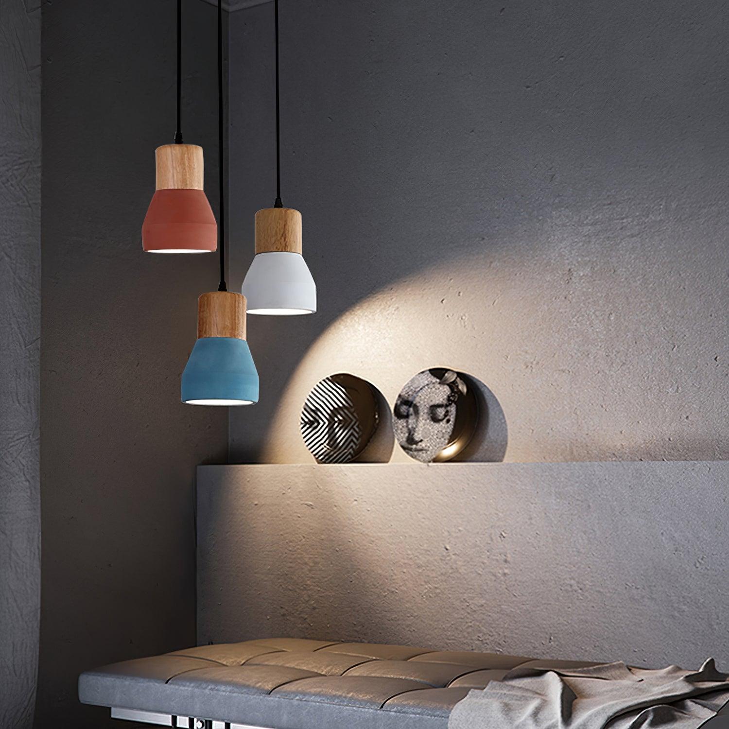 Andenon Cement Pendant Light - Letslighting