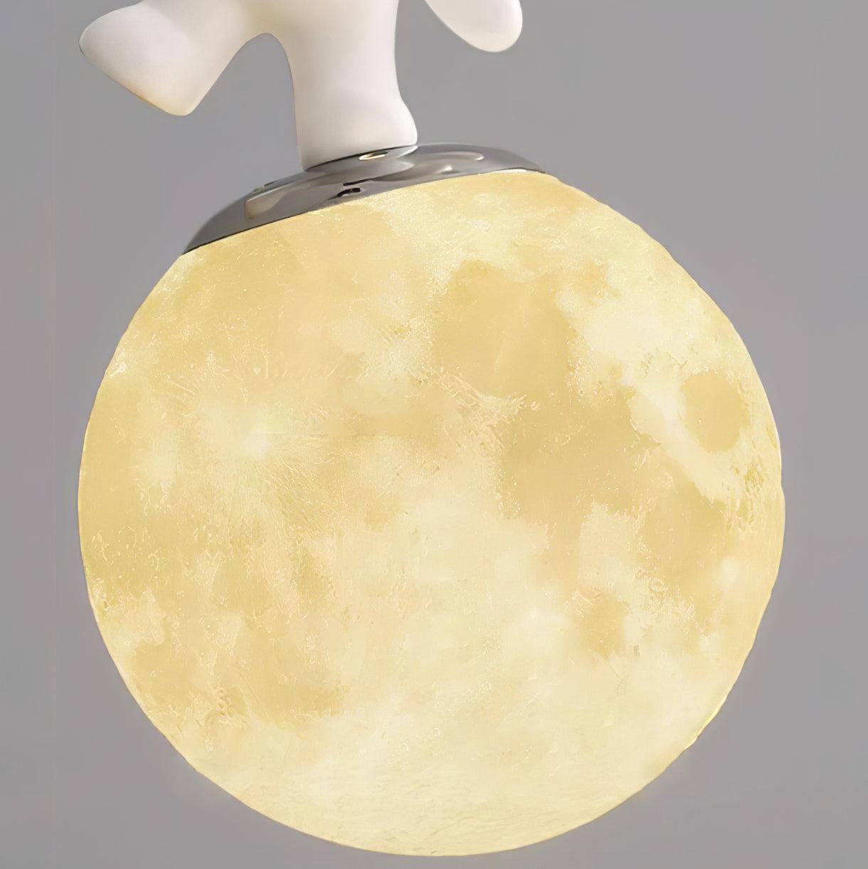 Animal And Moon Pendant Light - Letslighting