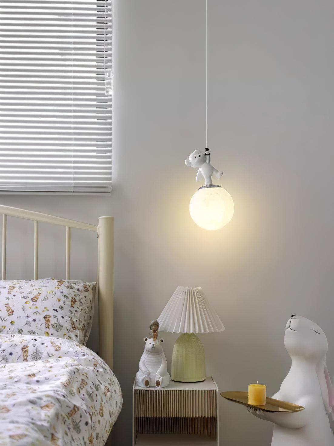 Animal And Moon Pendant Light - Letslighting