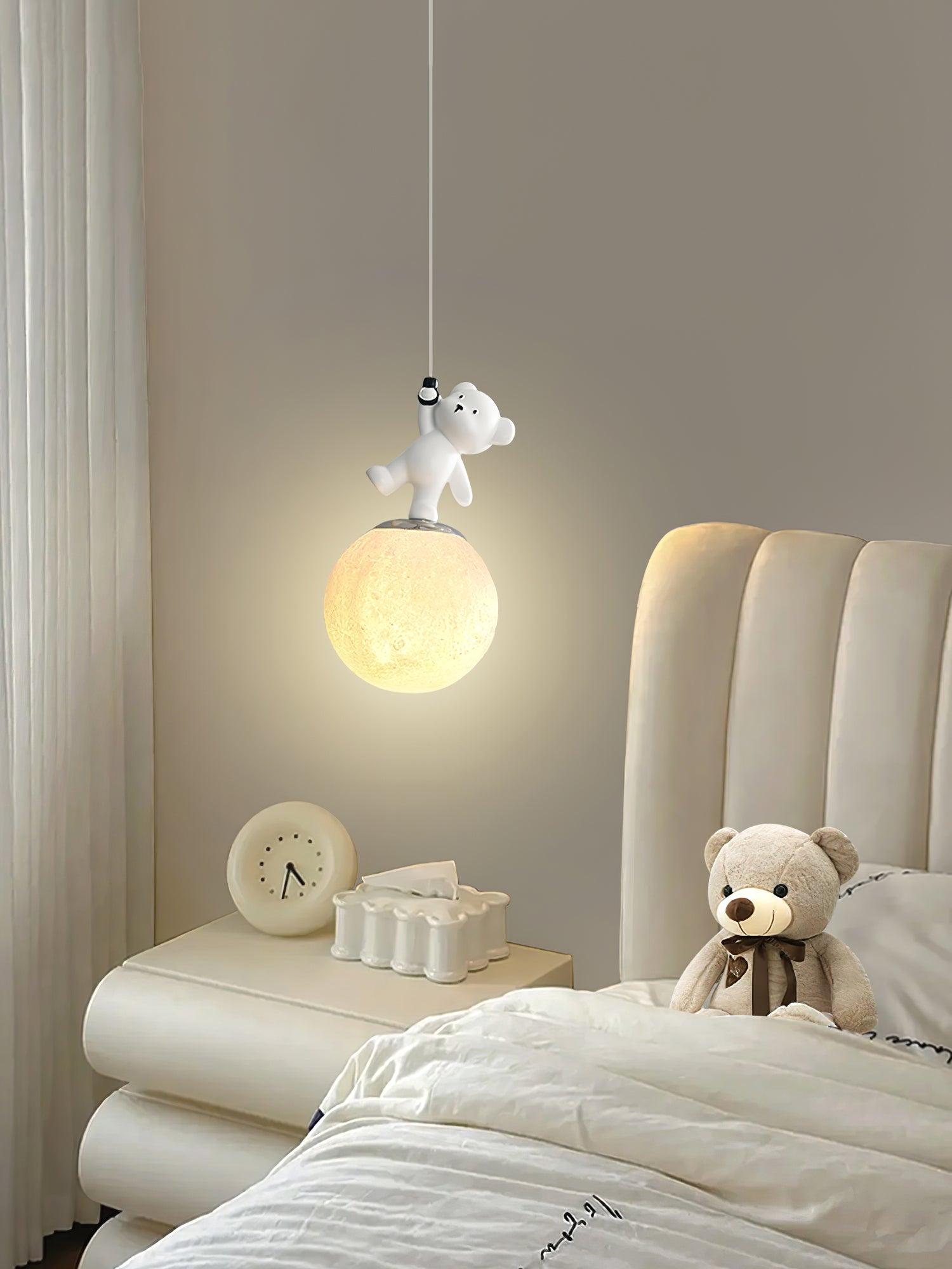 Animal And Moon Pendant Light - Letslighting