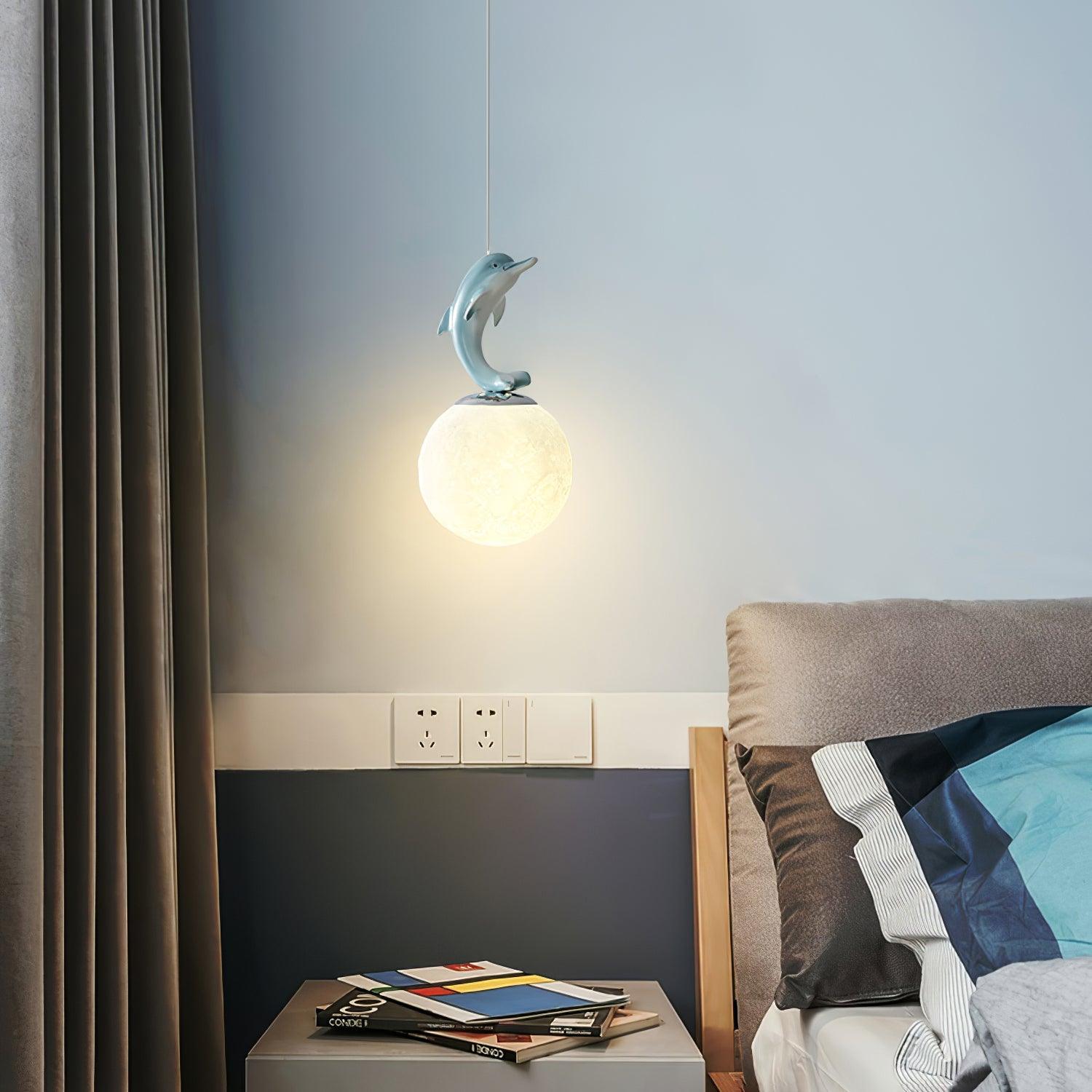 Animal And Moon Pendant Light - Letslighting
