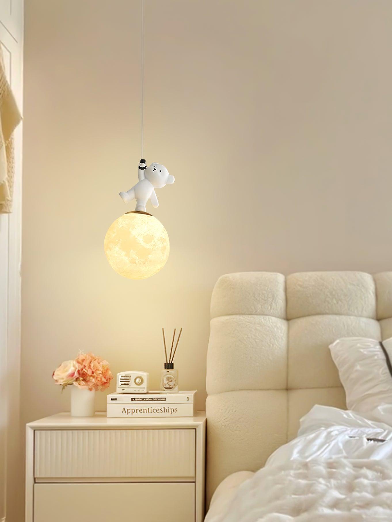 Animal And Moon Pendant Light - Letslighting