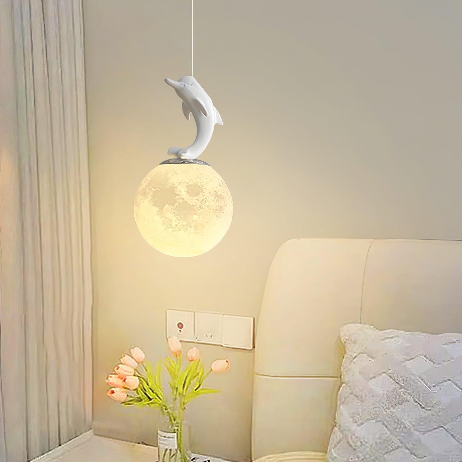 Animal And Moon Pendant Light - Letslighting
