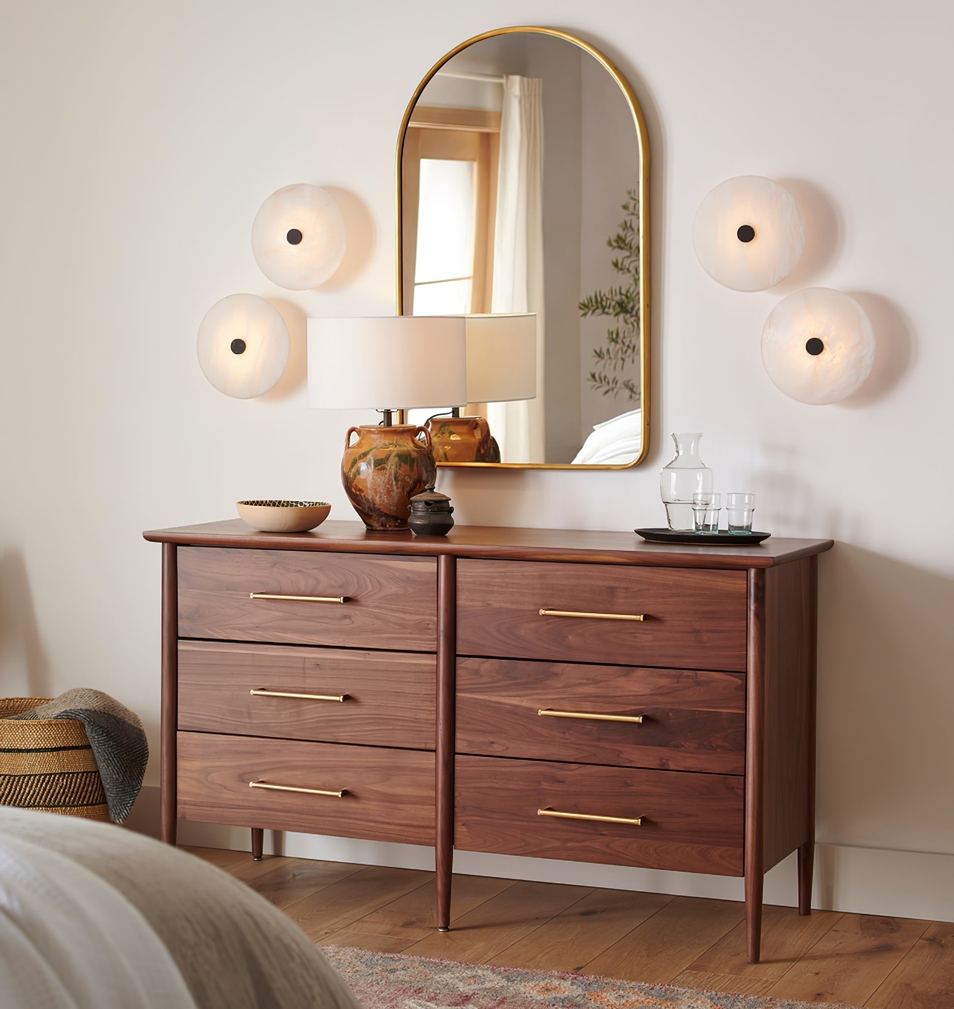 Clio Alabaster Ceiling Light - Letslighting