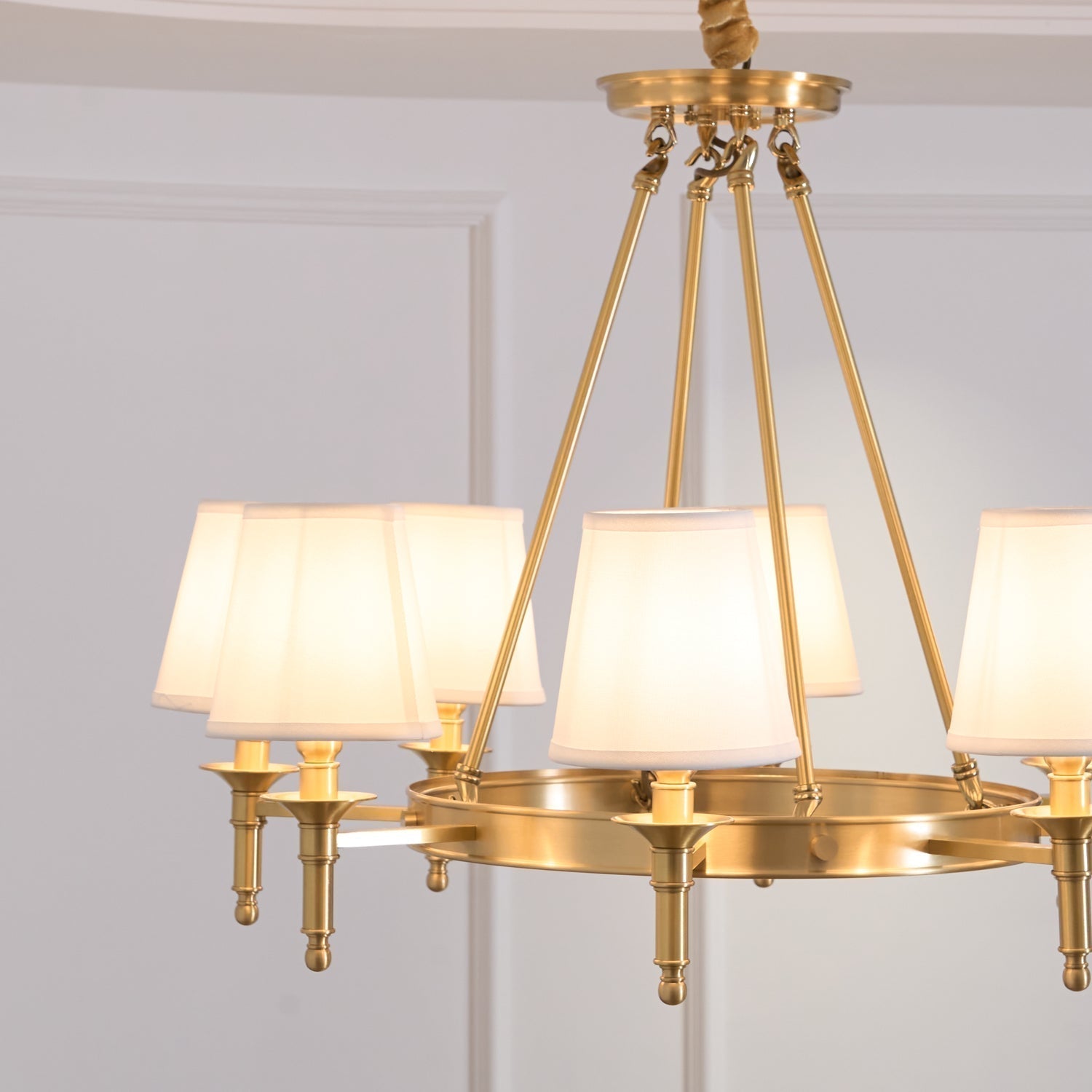 Antique Brass Chandelier - Letslighting