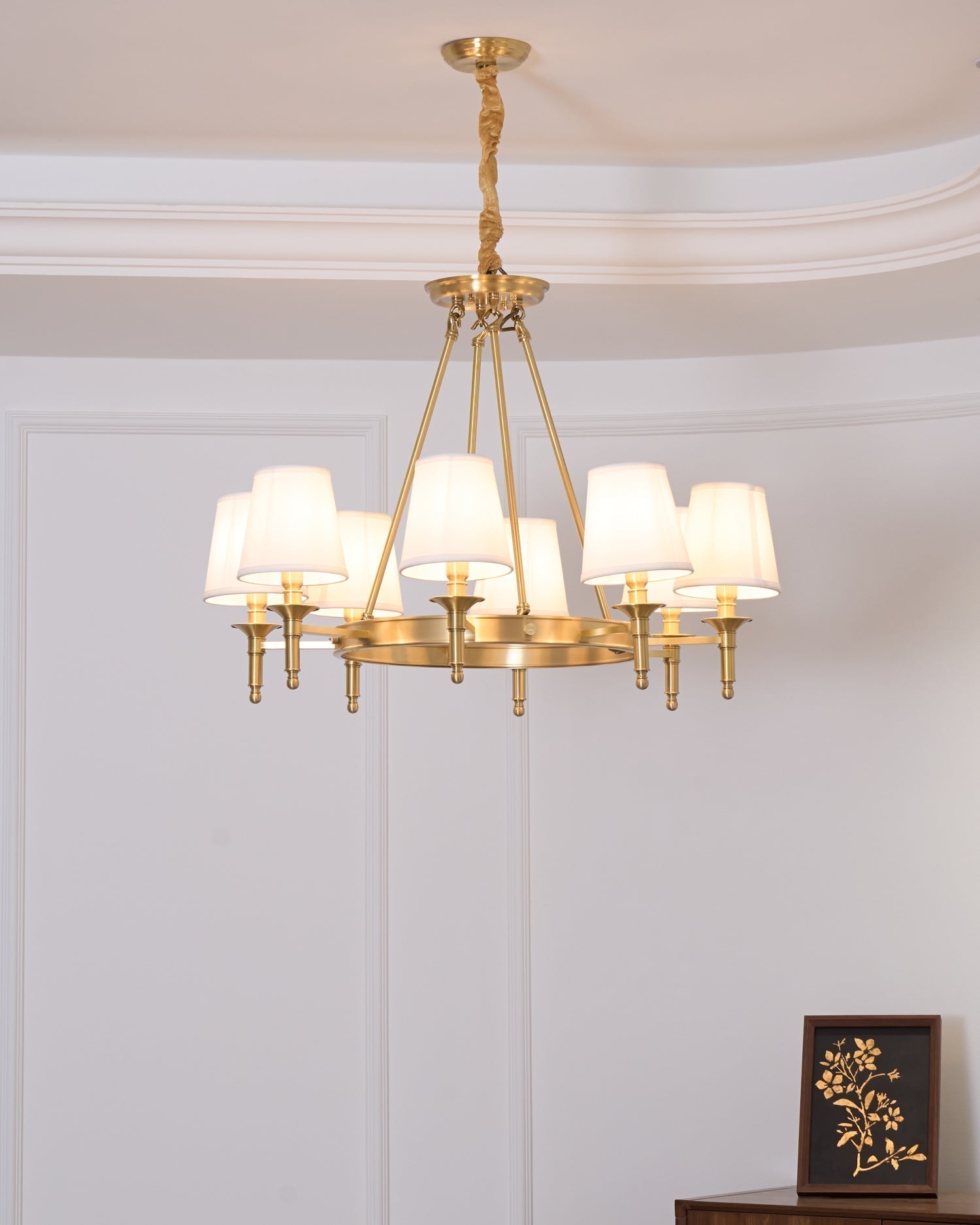Antique Brass Chandelier - Letslighting