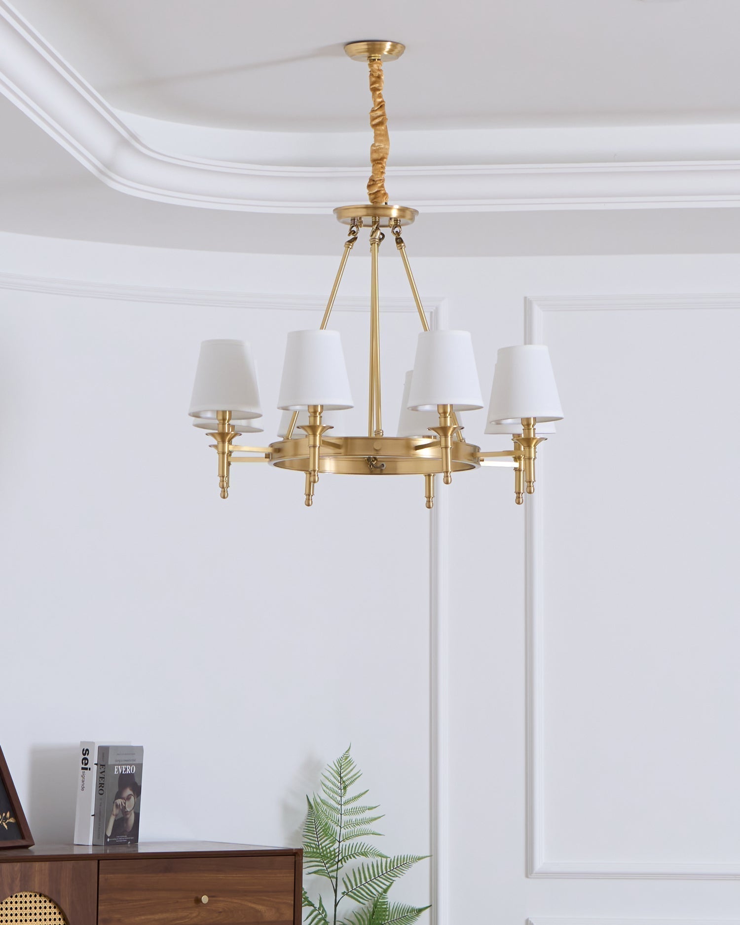 Antique Brass Chandelier - Letslighting
