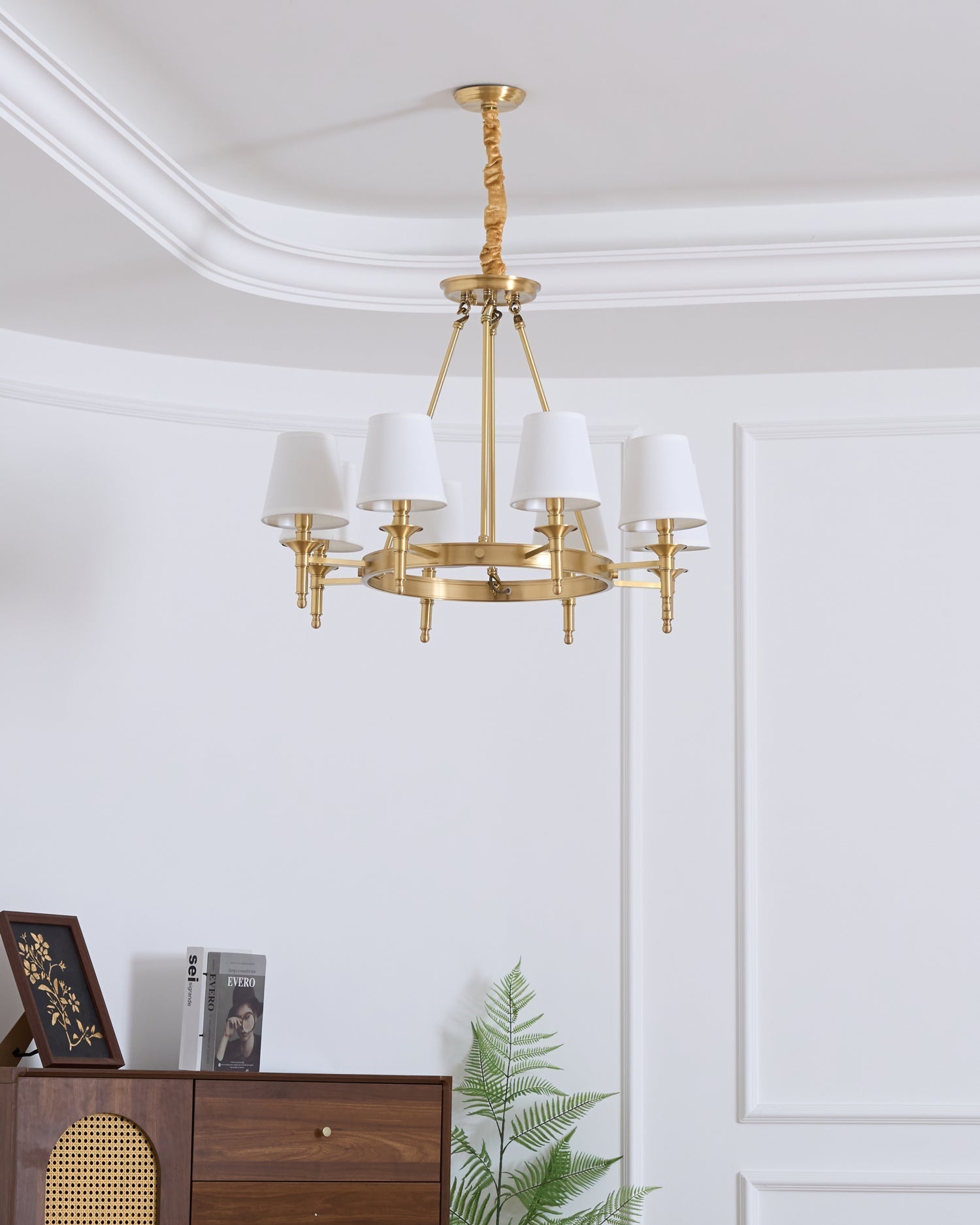 Antique Brass Chandelier - Letslighting