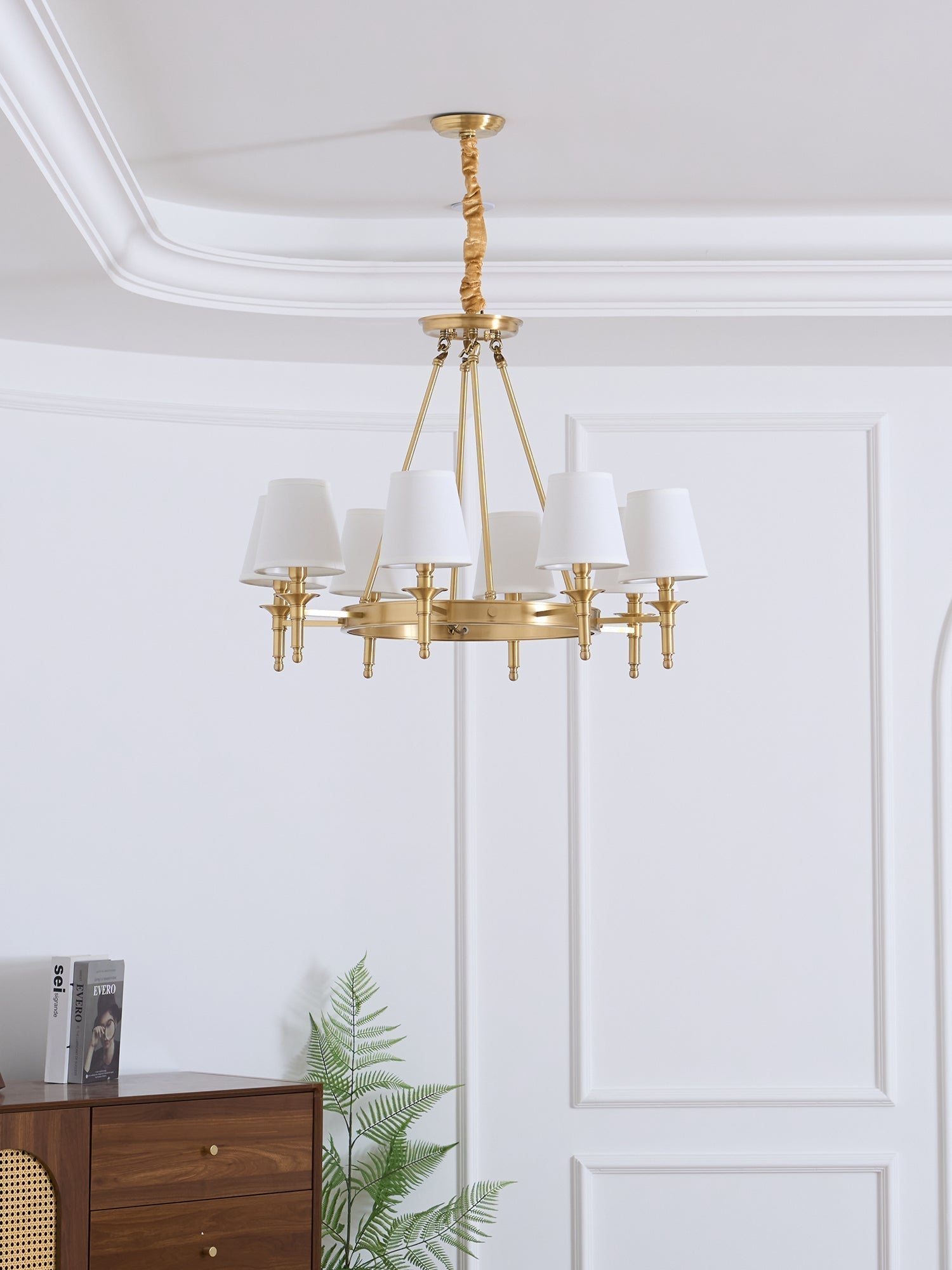 Antique Brass Chandelier - Letslighting