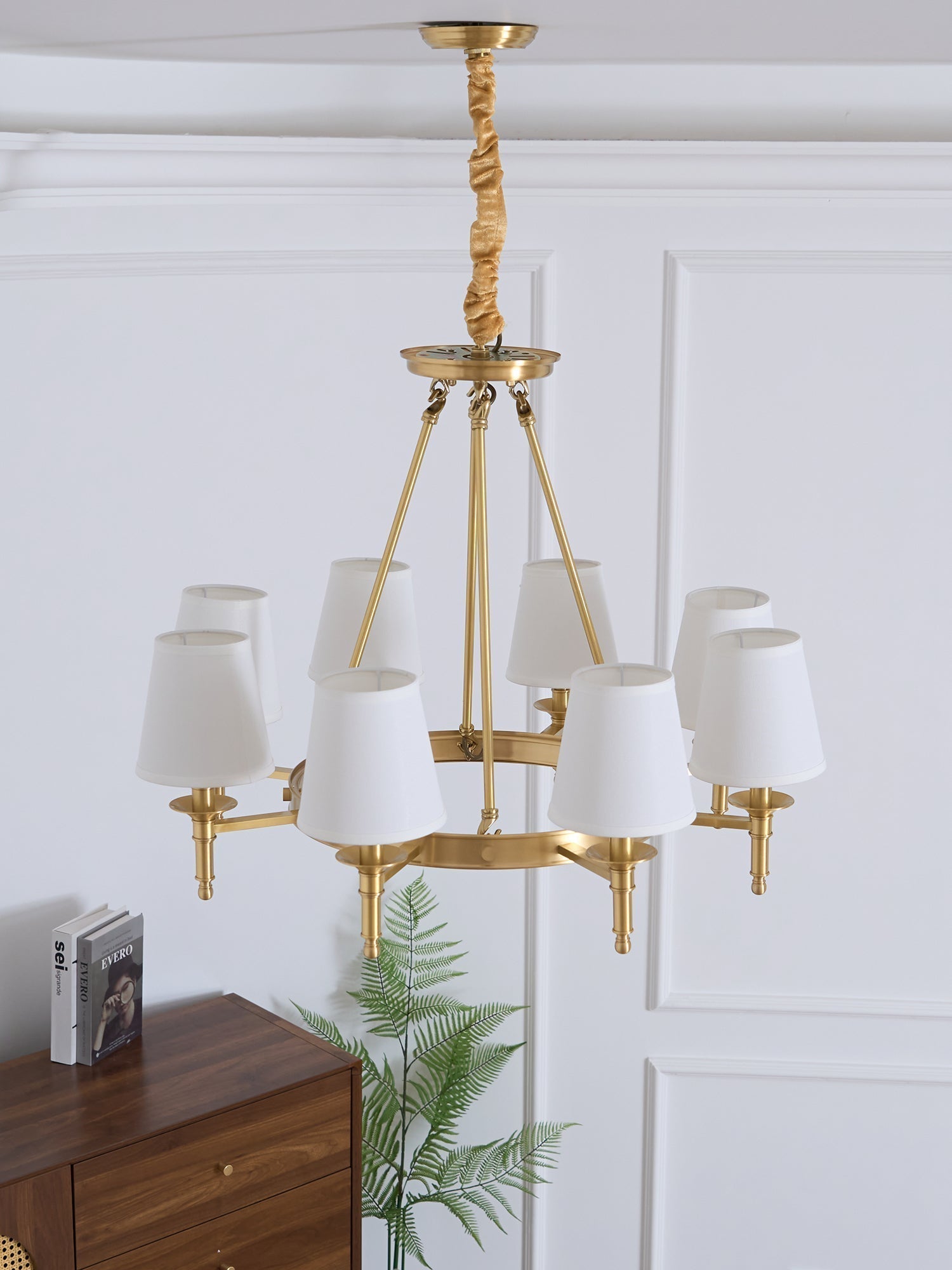 Antique Brass Chandelier - Letslighting