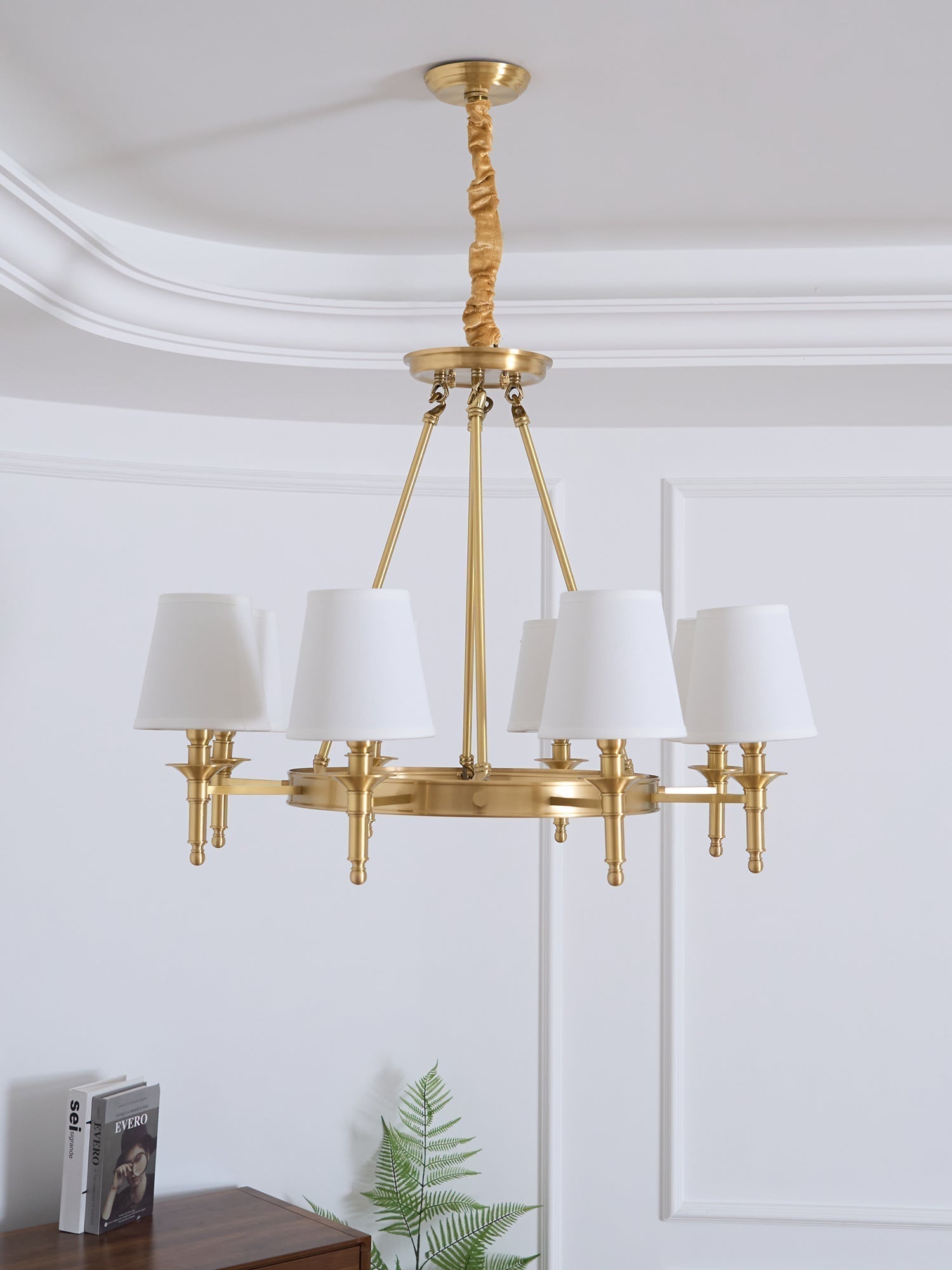 Antique Brass Chandelier - Letslighting