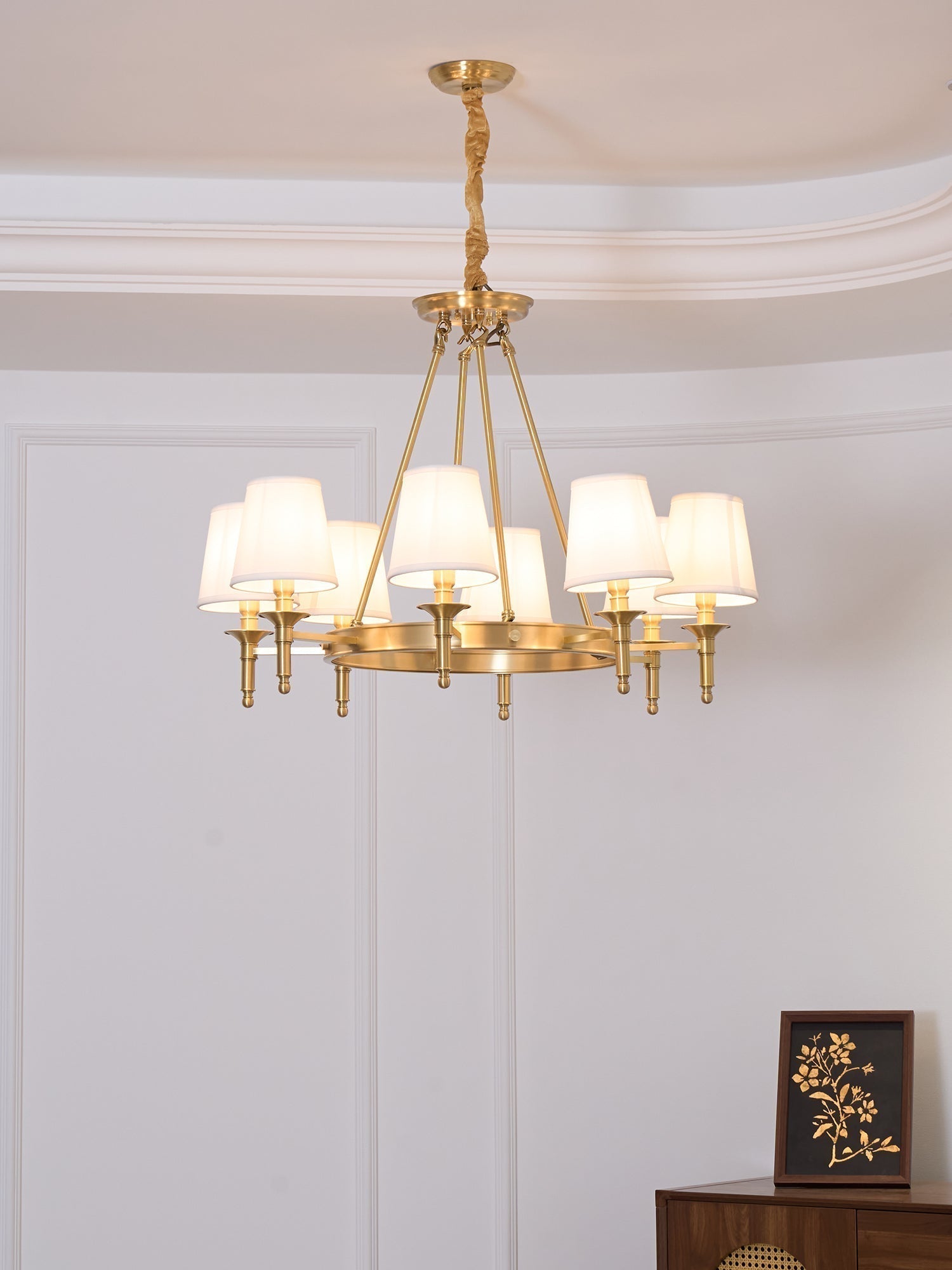 Antique Brass Chandelier - Letslighting