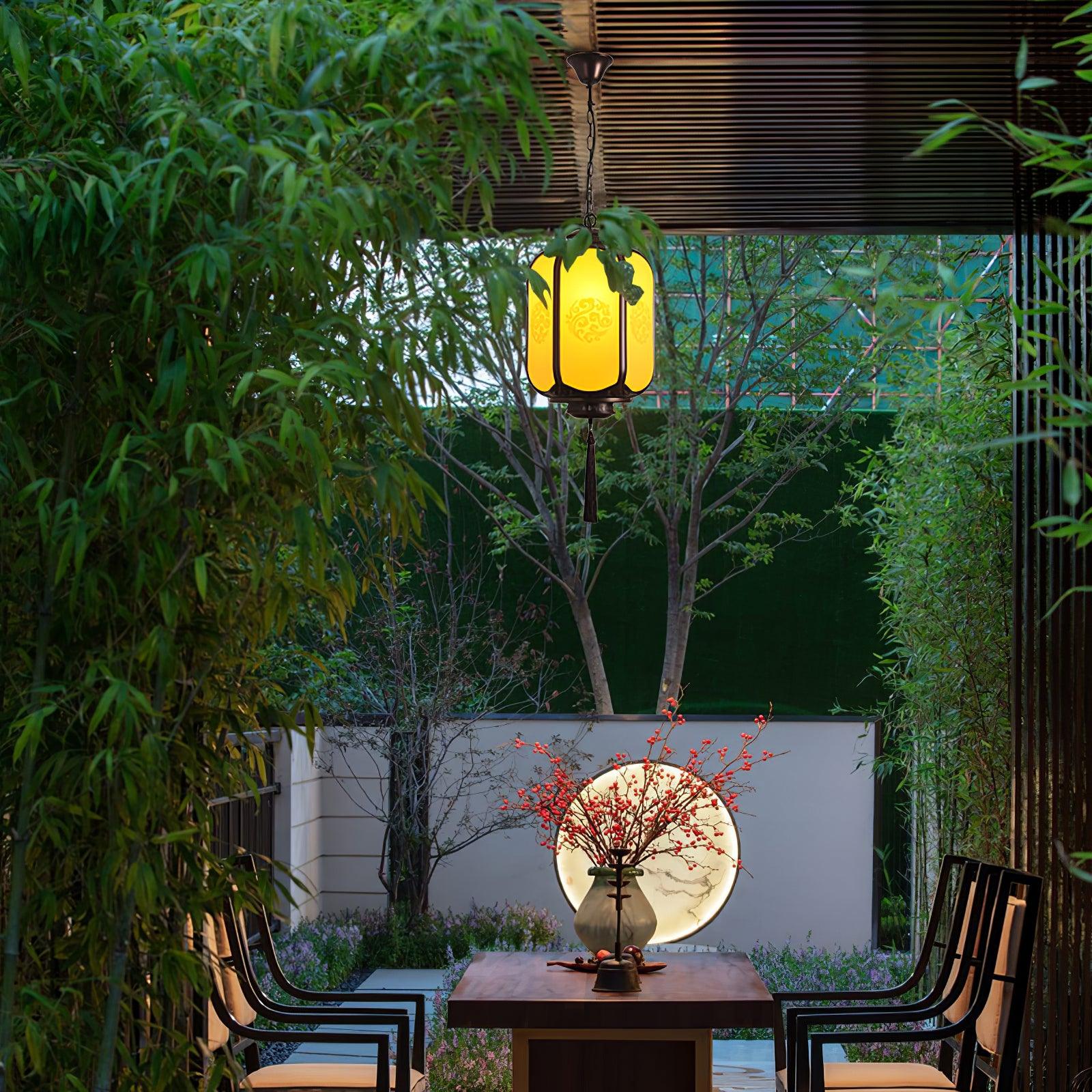Antique Lantern Outdoor Pendant Light - Letslighting