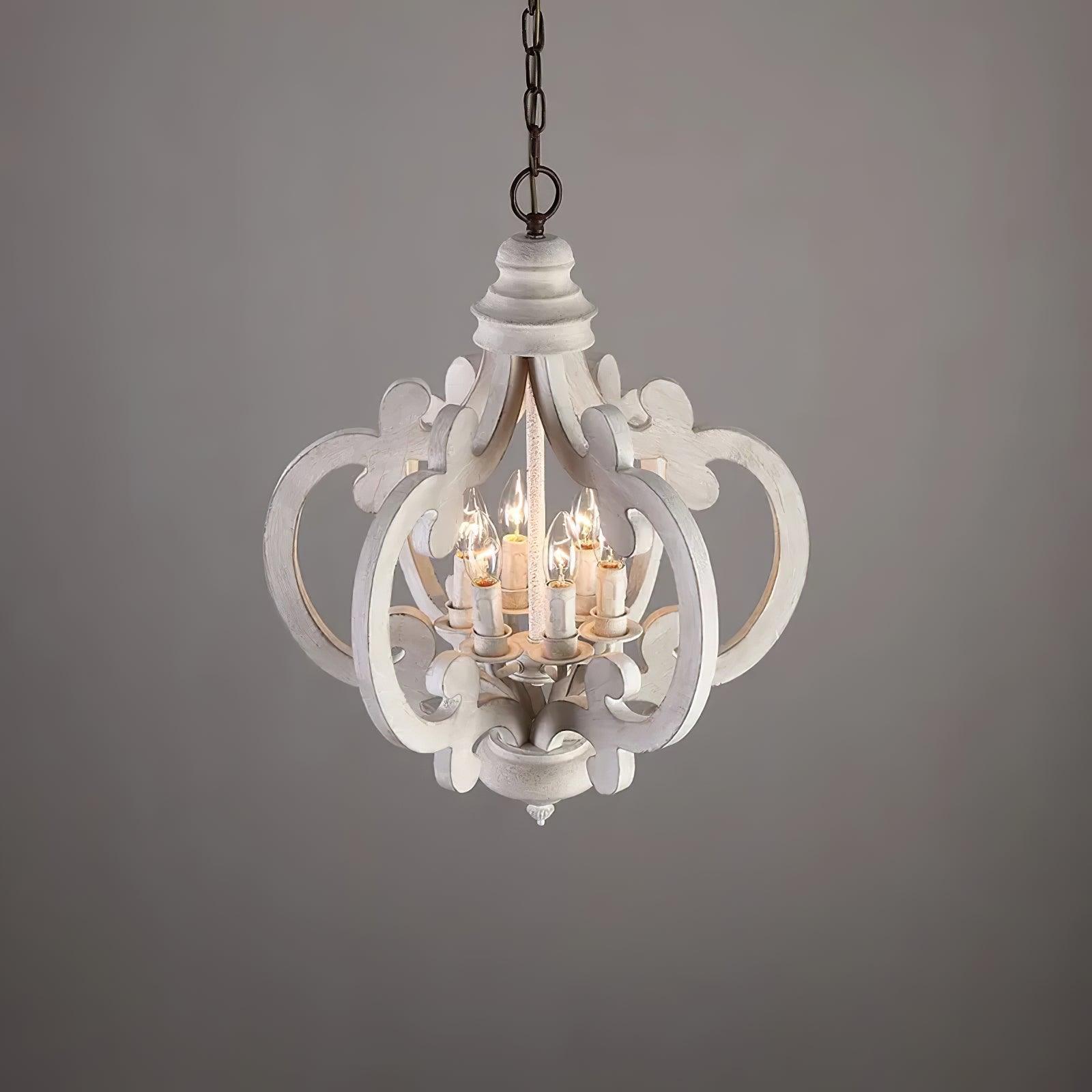 Antique White Style Chandelier - Letslighting