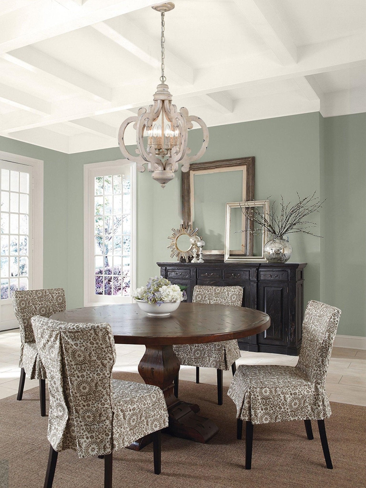 Antique White Style Chandelier - Letslighting