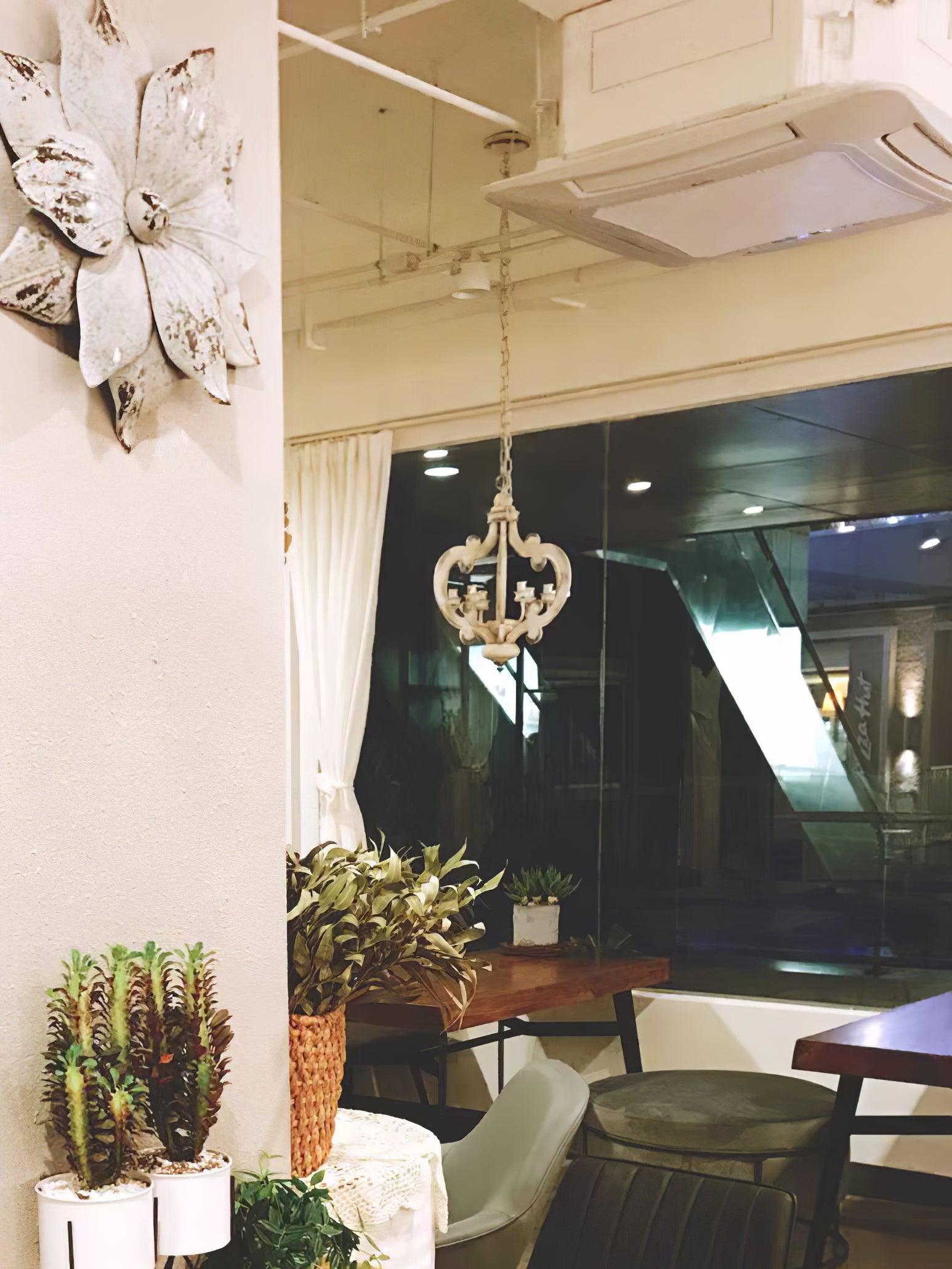 Antique White Style Chandelier - Letslighting
