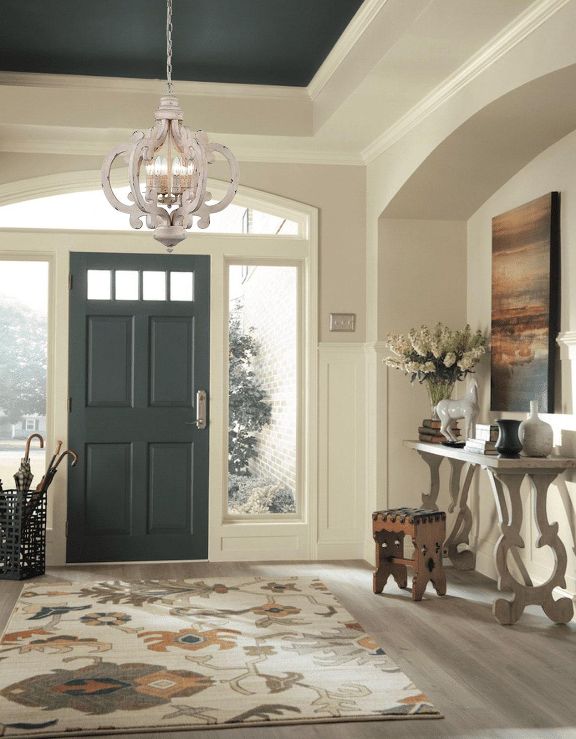 Antique White Style Chandelier - Letslighting
