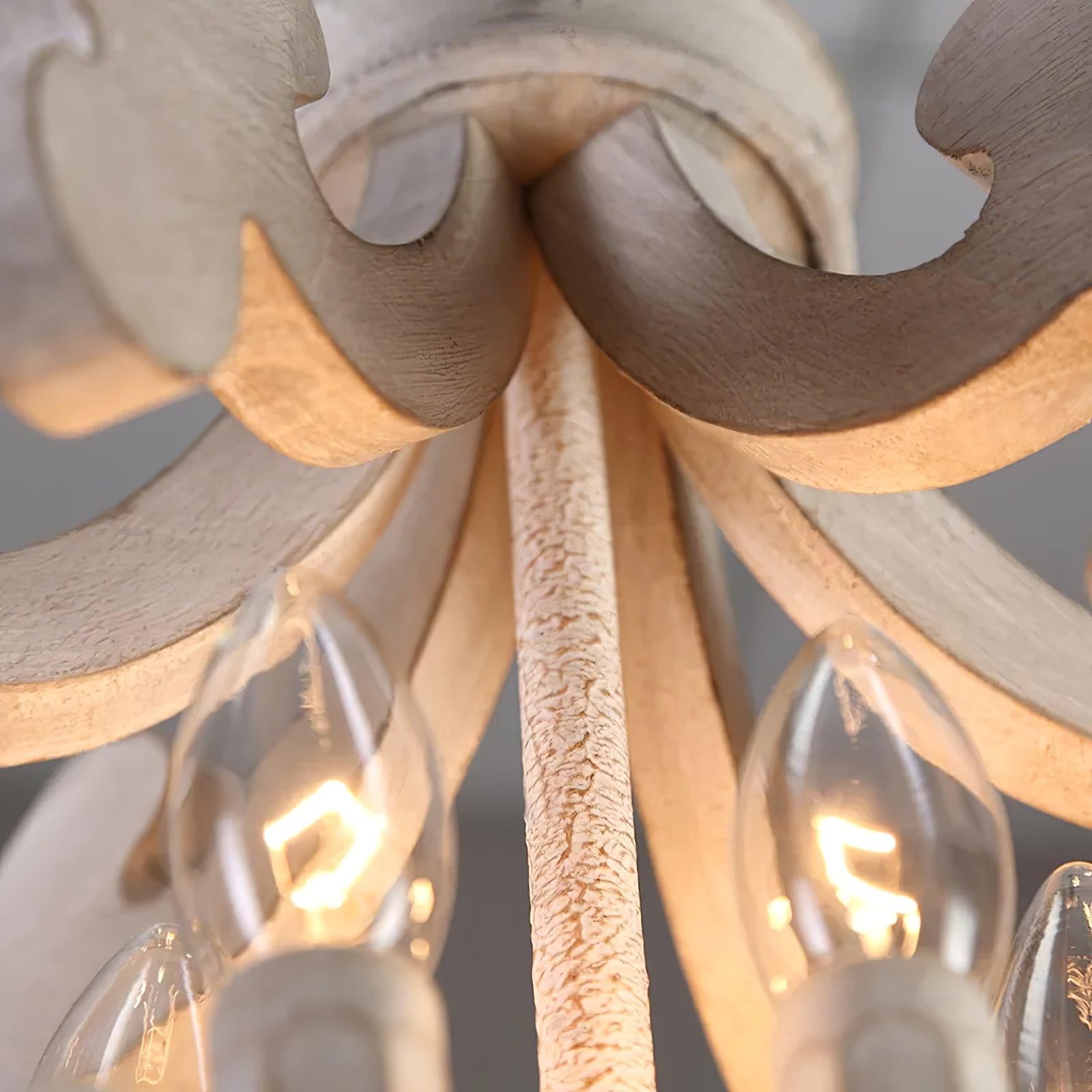 Antique White Style Chandelier - Letslighting
