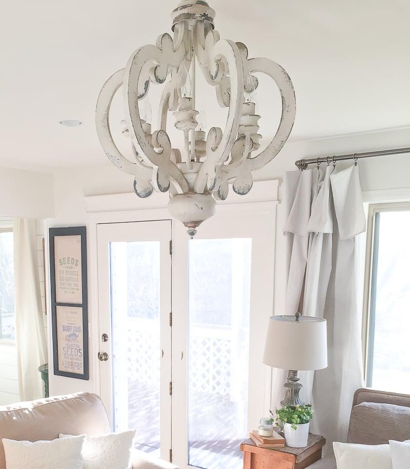 Antique White Style Chandelier - Letslighting
