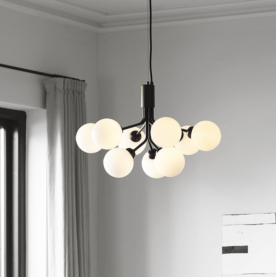 Glass Sphere Cluster Chandelier - Letslighting