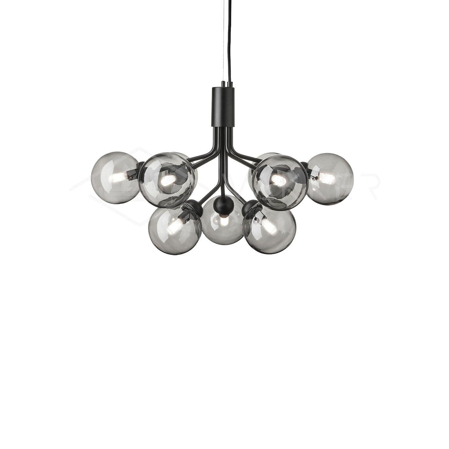 Glass Sphere Cluster Chandelier - Letslighting