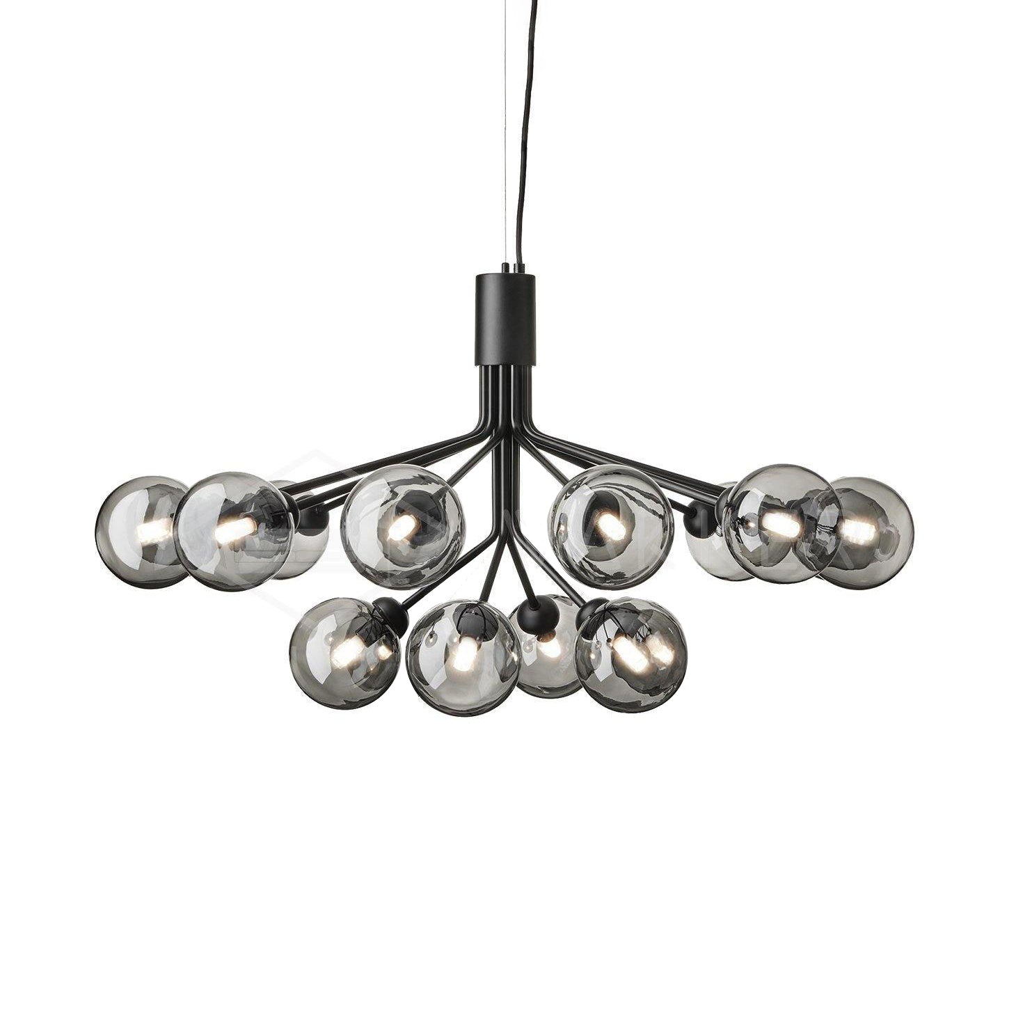 Glass Sphere Cluster Chandelier - Letslighting