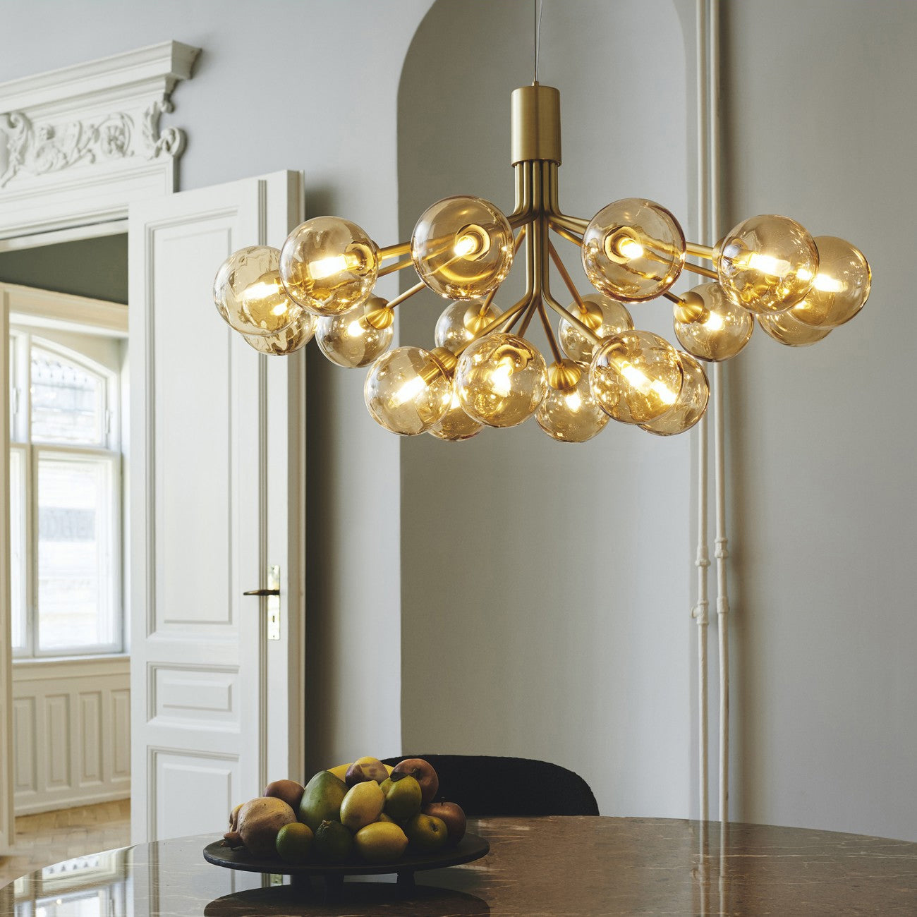 Glass Sphere Cluster Chandelier - Letslighting