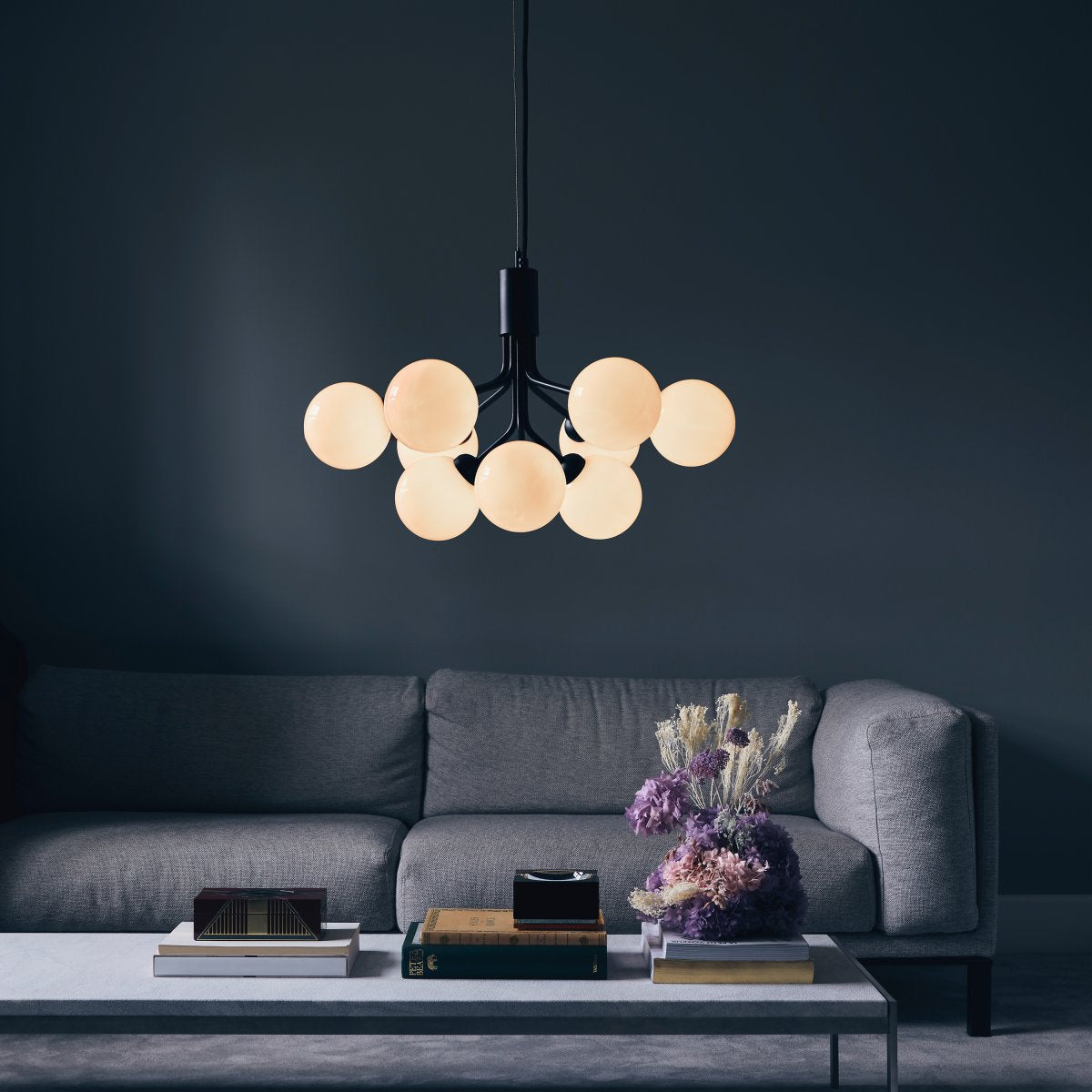 Glass Sphere Cluster Chandelier - Letslighting