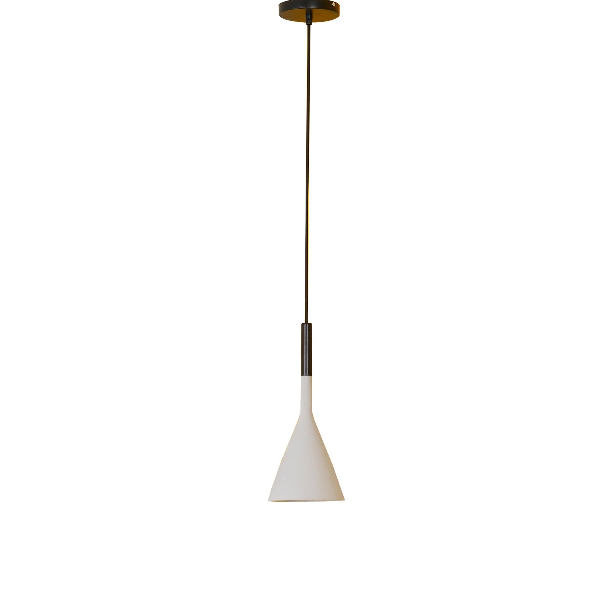 Conical Concrete Pendant Light - Letslighting