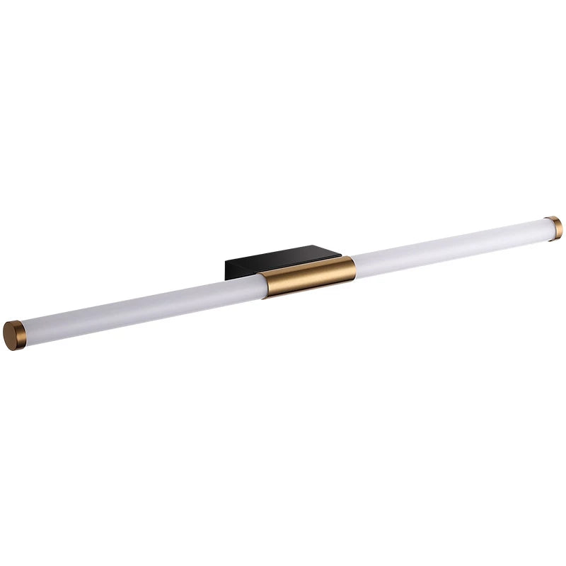 Arisha Minimalista Lineal Metal/Acrílico Aplique de Pared Blanco