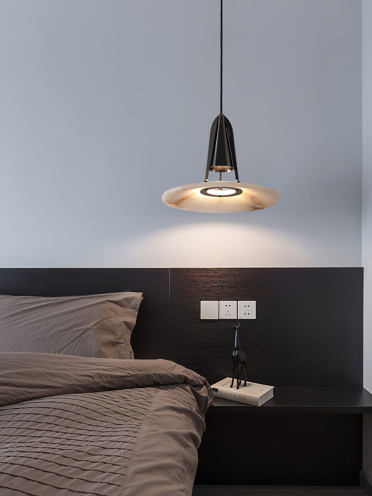 Zothayra Conical Metal Pendant Light - Letslighting