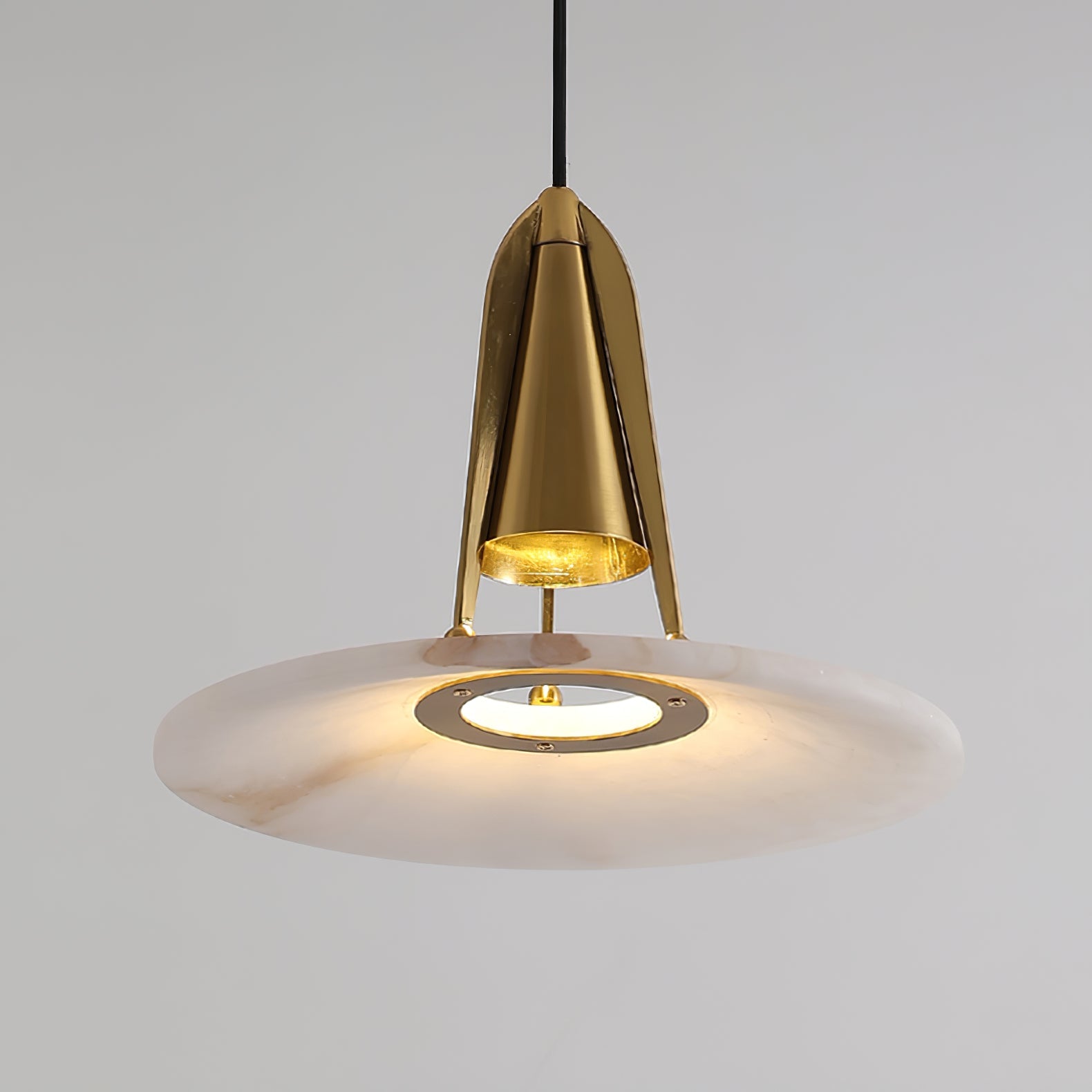 Zothayra Conical Metal Pendant Light - Letslighting