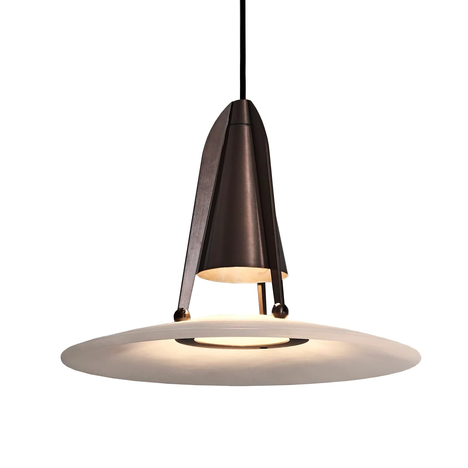 Zothayra Conical Metal Pendant Light - Letslighting